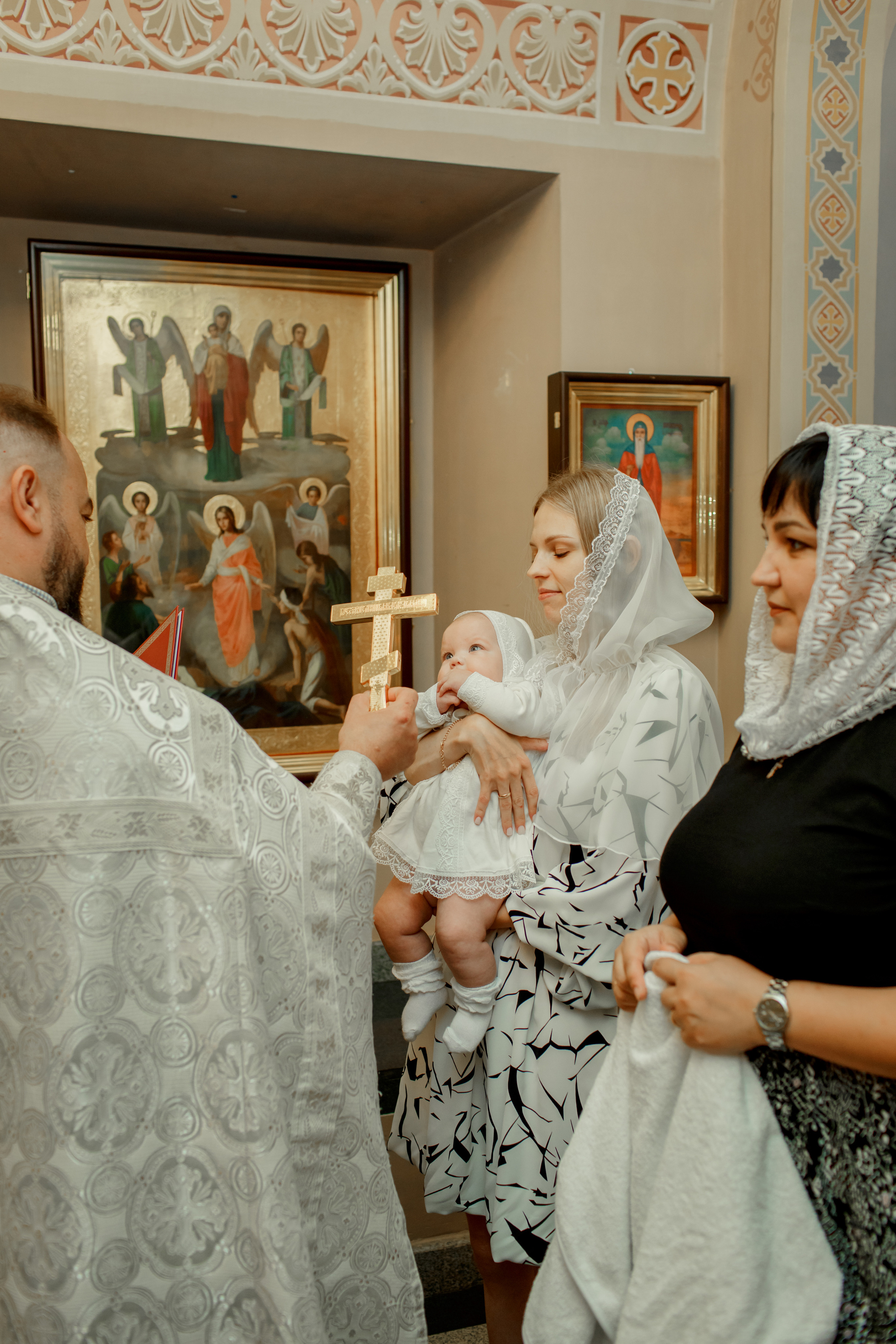 Крещение малышки, Валяевка. Детский и семейный фотограф в Пензе Лена бешенова