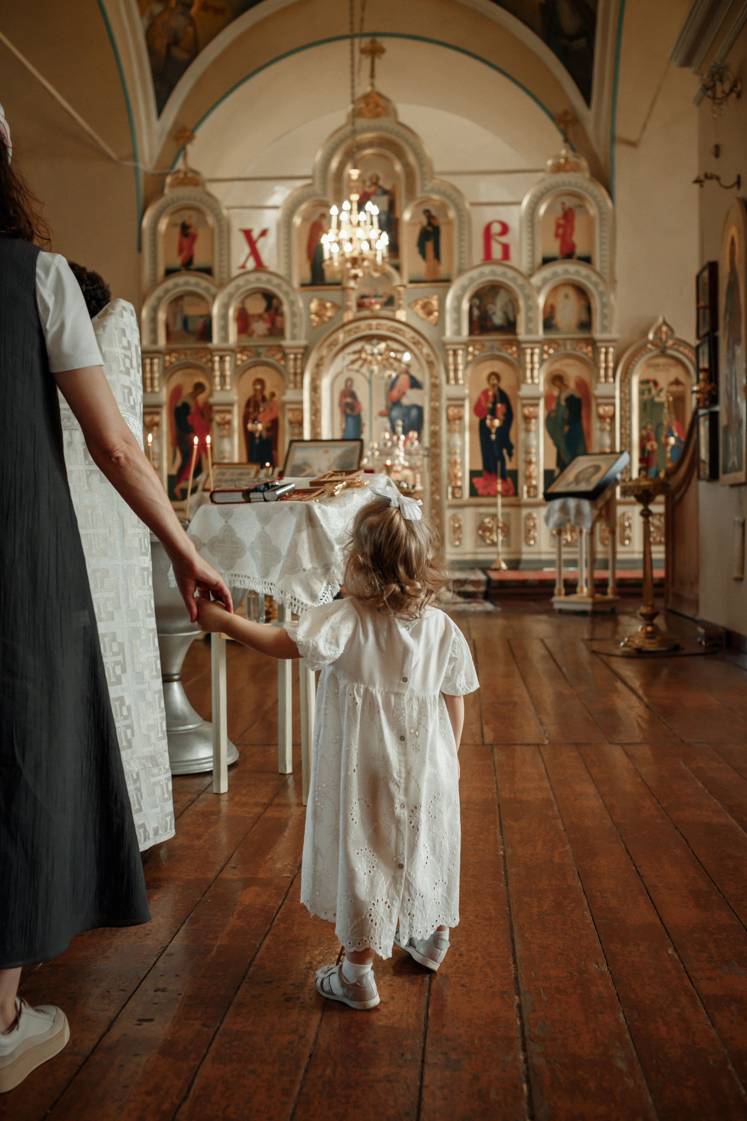 Крещение братика и сестрёнки_Весёловка. Детский и семейный фотограф в Пензе Лена бешенова