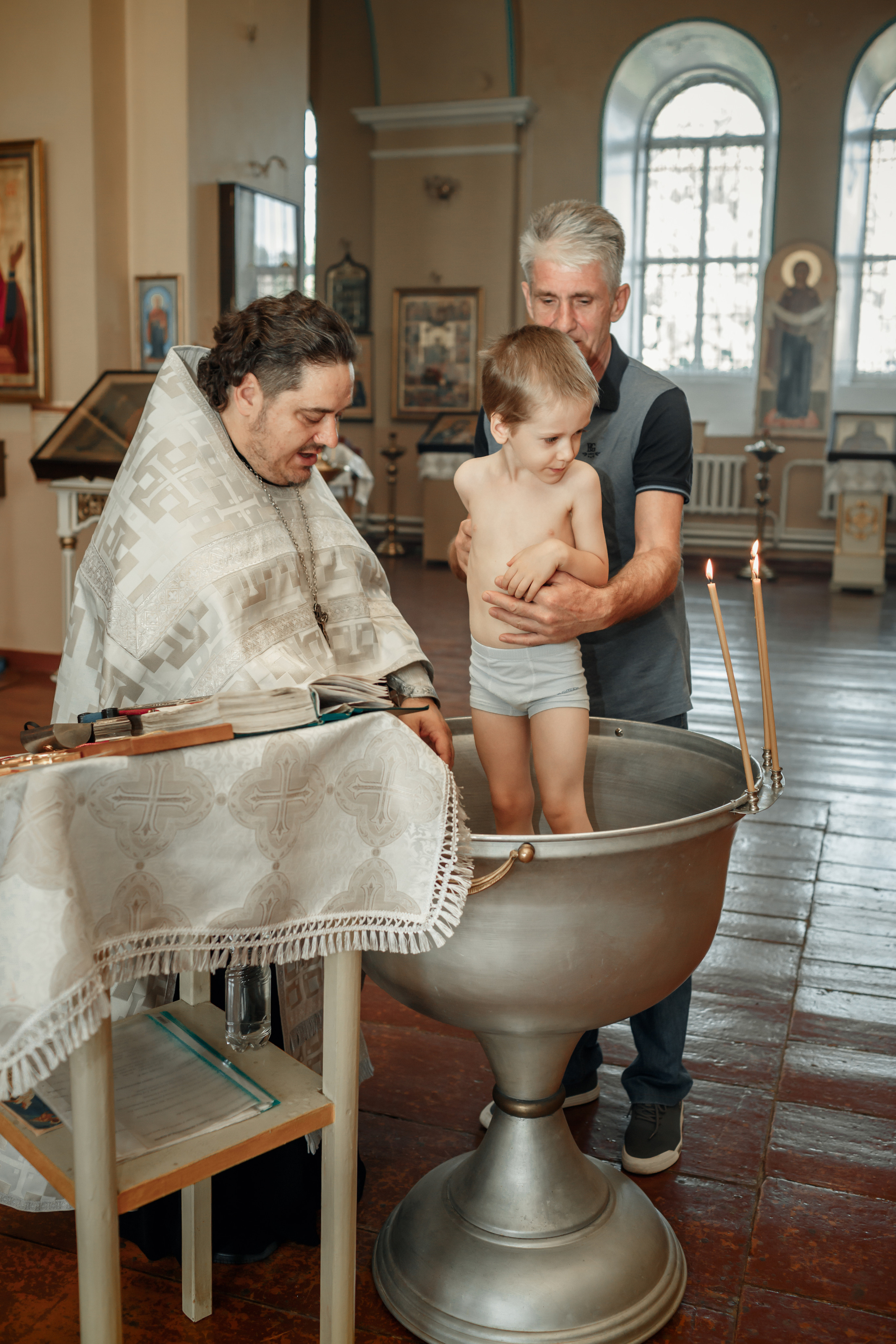 Крещение братика и сестрёнки_Весёловка. Детский и семейный фотограф в Пензе Лена бешенова