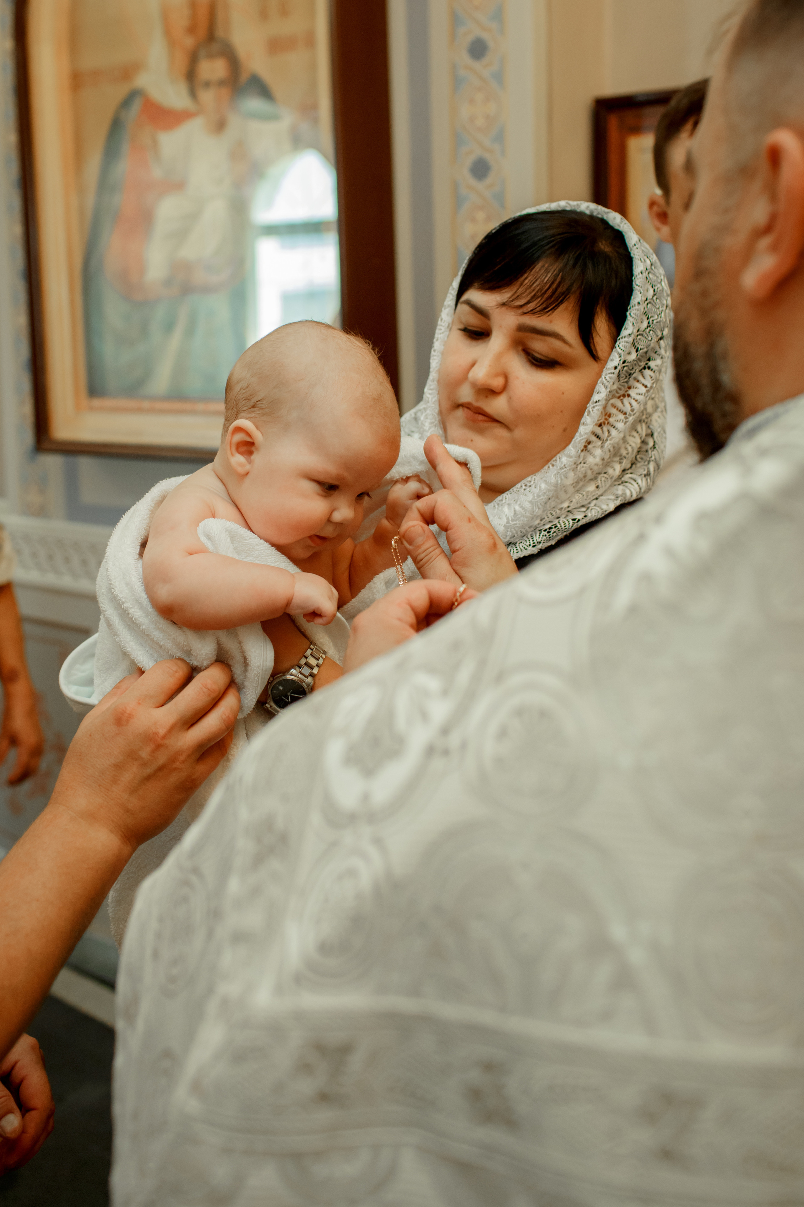 Крещение малышки, Валяевка. Детский и семейный фотограф в Пензе Лена бешенова