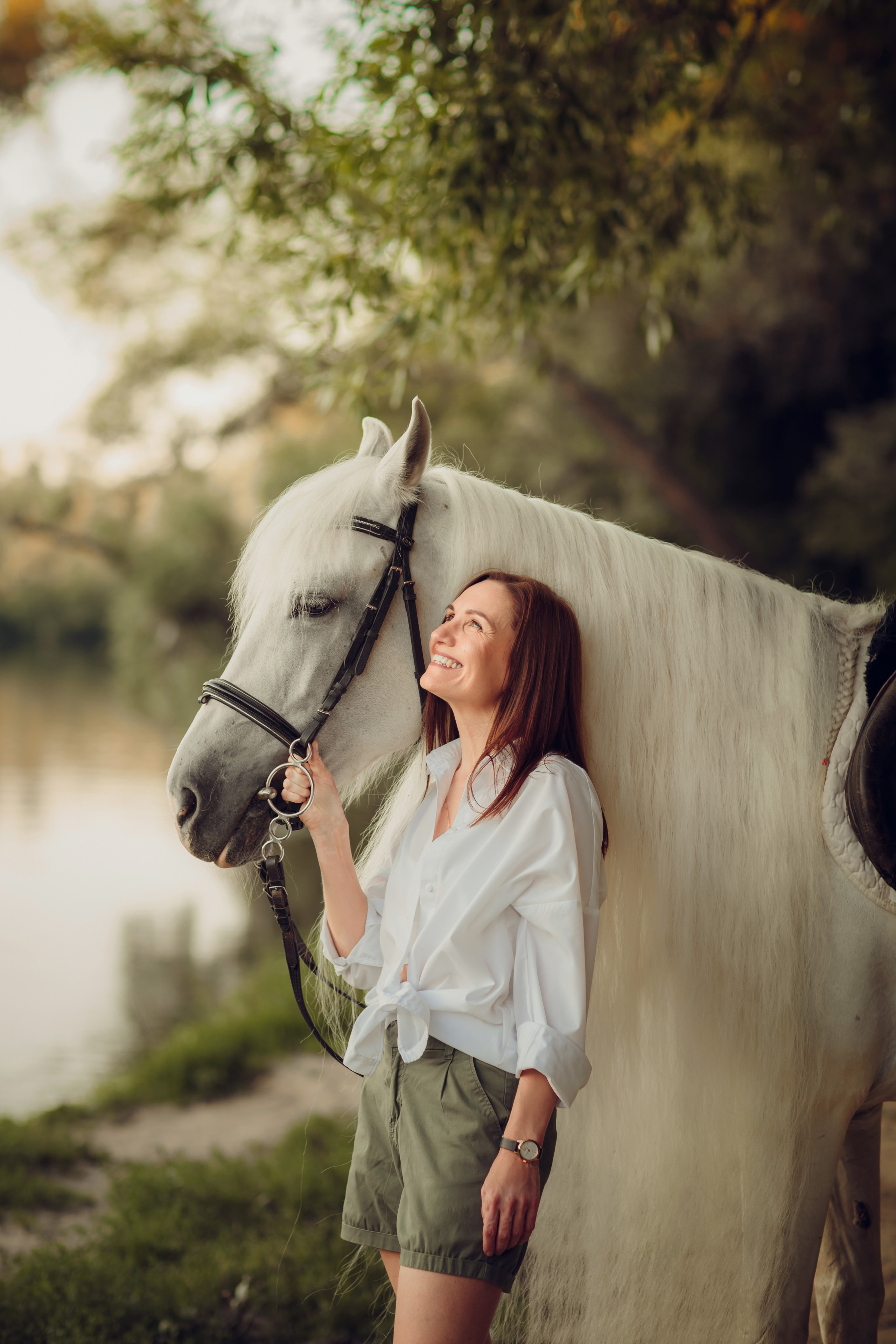 Семейная с лошадью. Детский и семейный фотограф в Пензе Лена бешенова