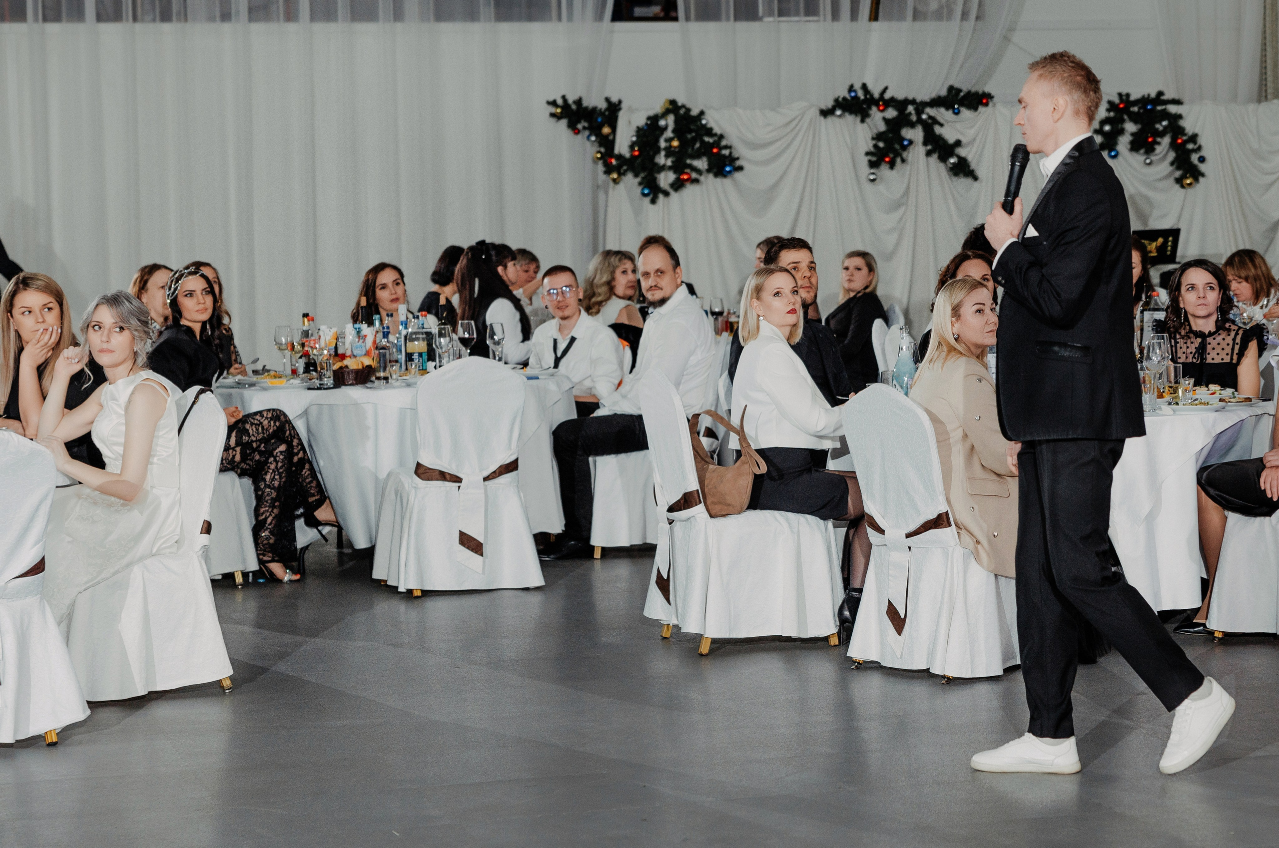 Стильный Новогодний корпоратив Nikastyle.ru. Свадебный репортажный фотограф во Владимире Евгений Топаз