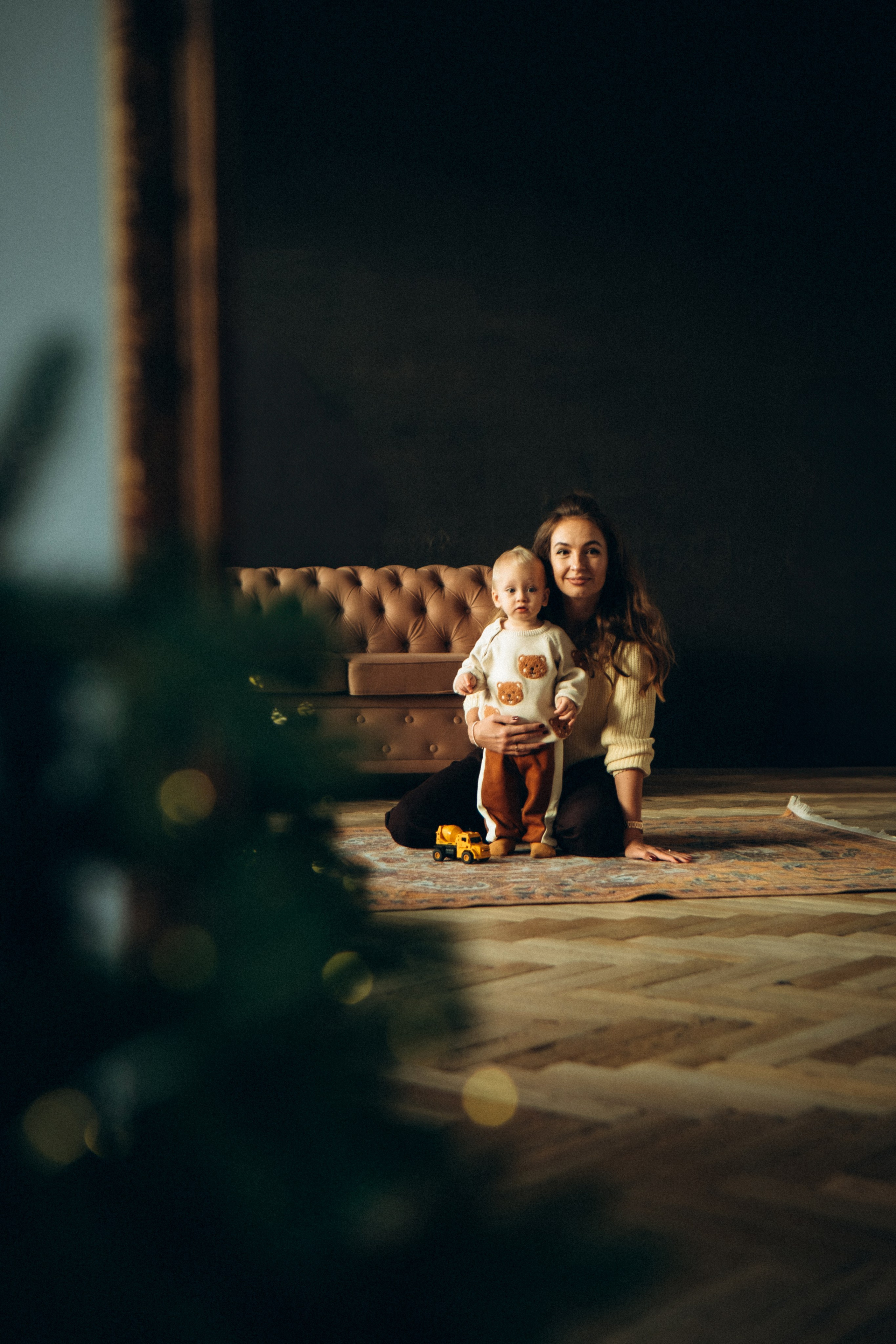 Семейная Новогодняя фотосессия. Фотограф в Санкт-Петербурге Кристина Брянская