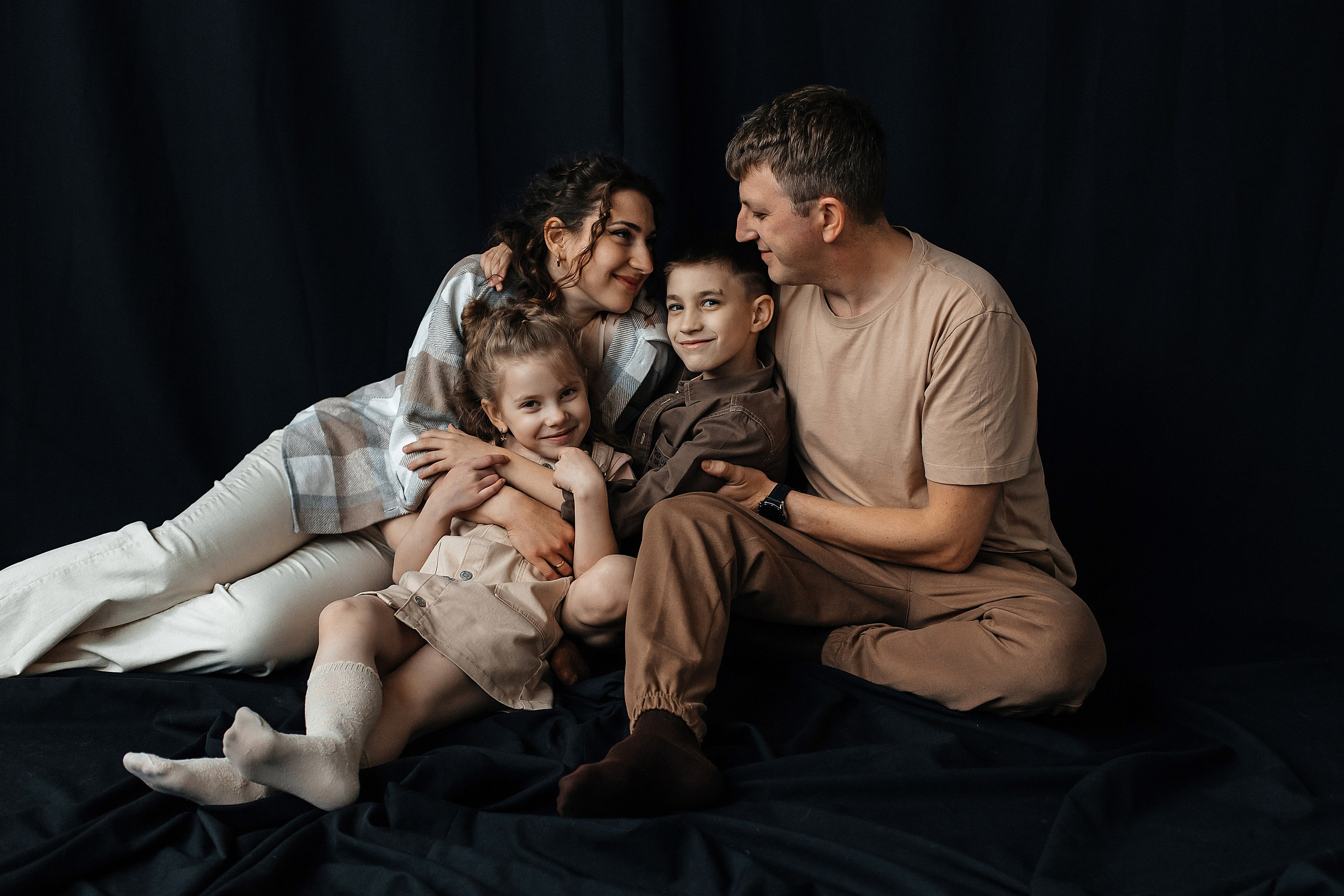 Студийная. Семейный фотограф в Нижнем Новгороде Куренкова Юлия