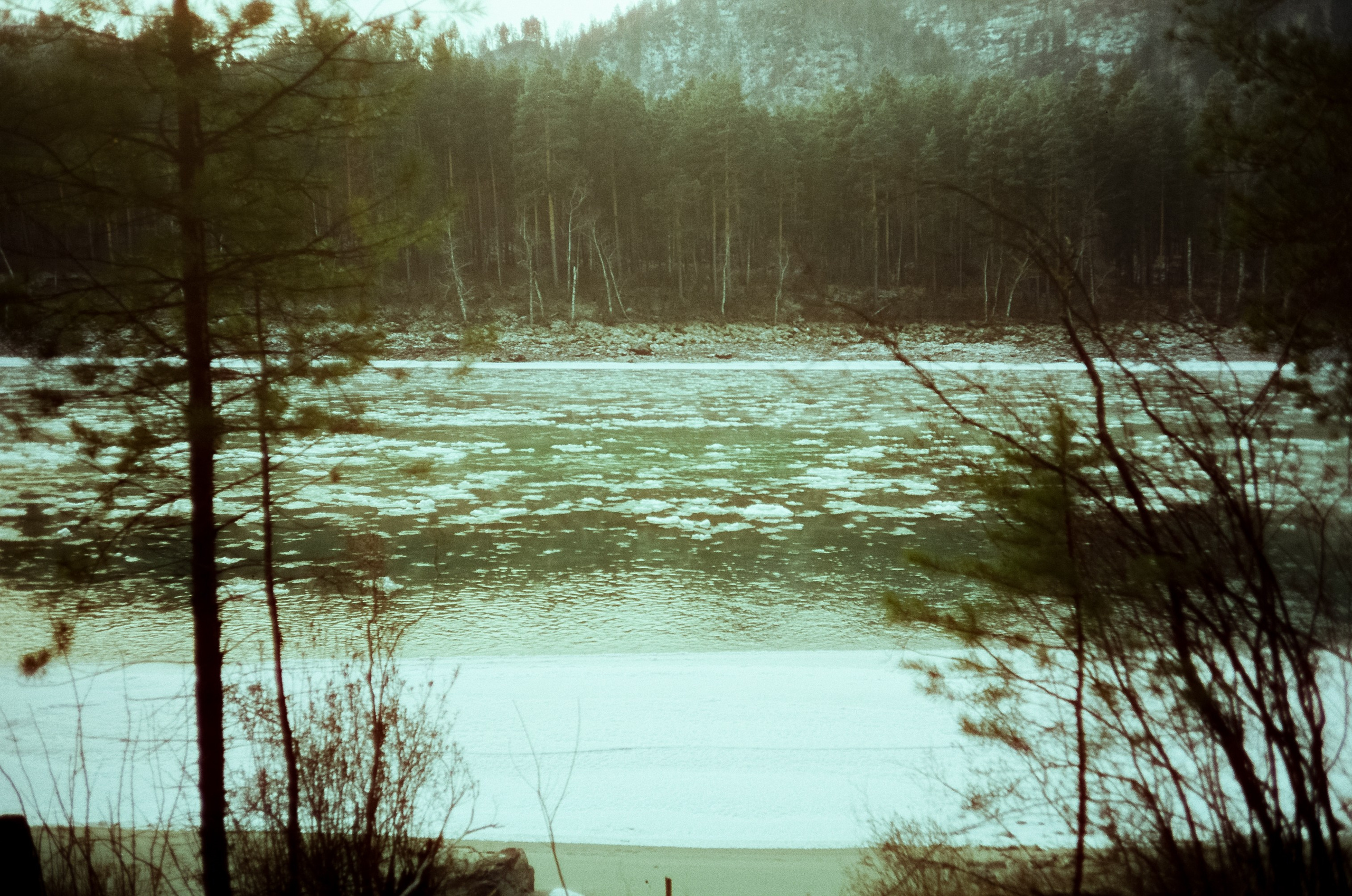 База с домами из бревен / 16 декабря 2023 года (-18℃) / LFANI WT2 Nove