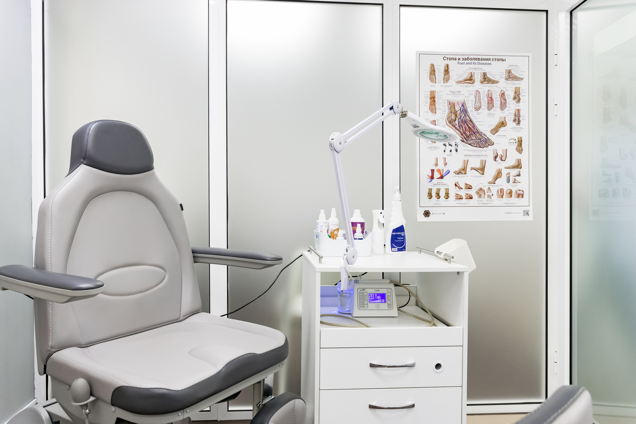 Съемка интерьера для центра подологии Яны Коваль. Интерьеры, Контент, Портреты | Фотограф в Москве Дани Терно