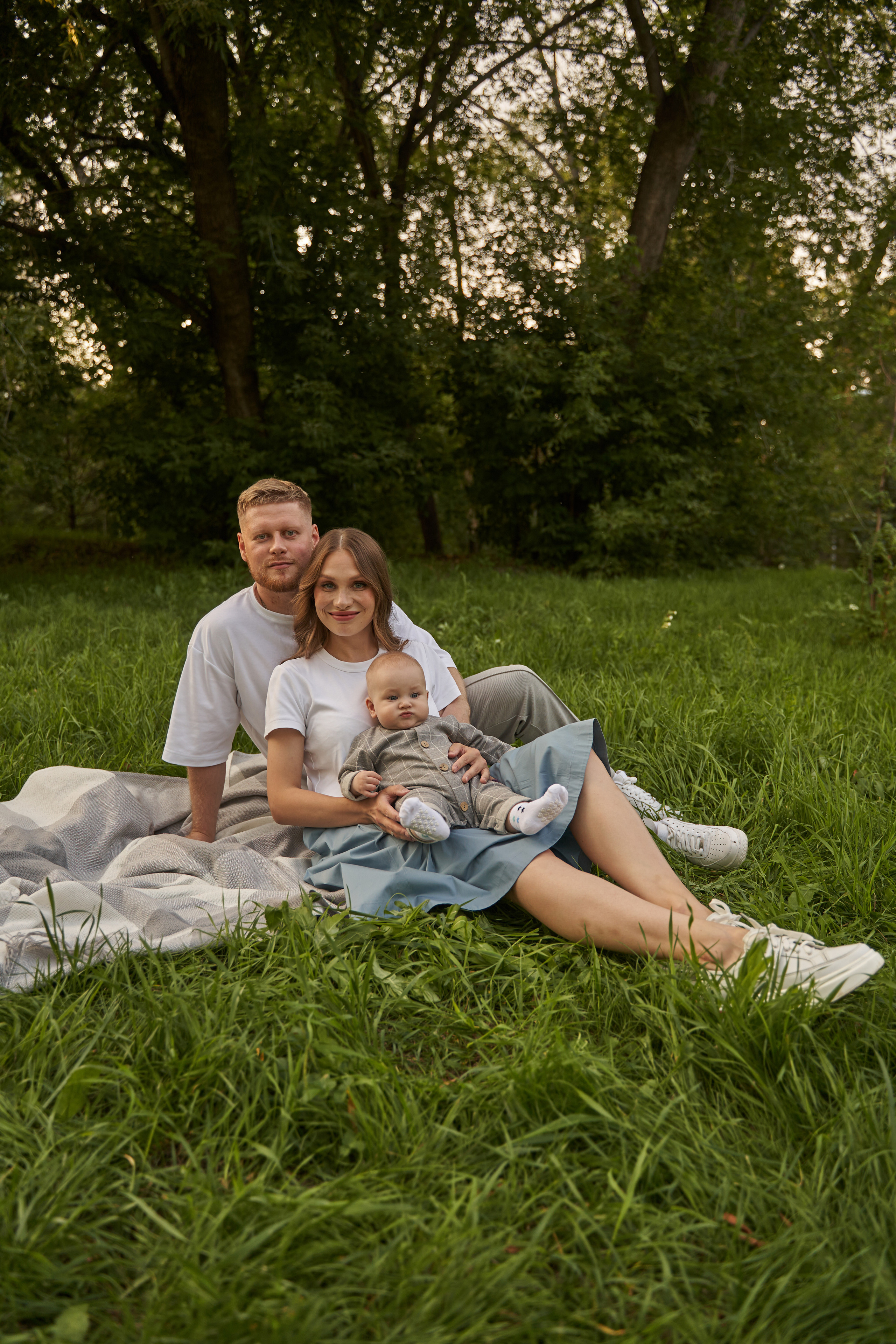 Илья, Таня и Мирон. Волик Мария