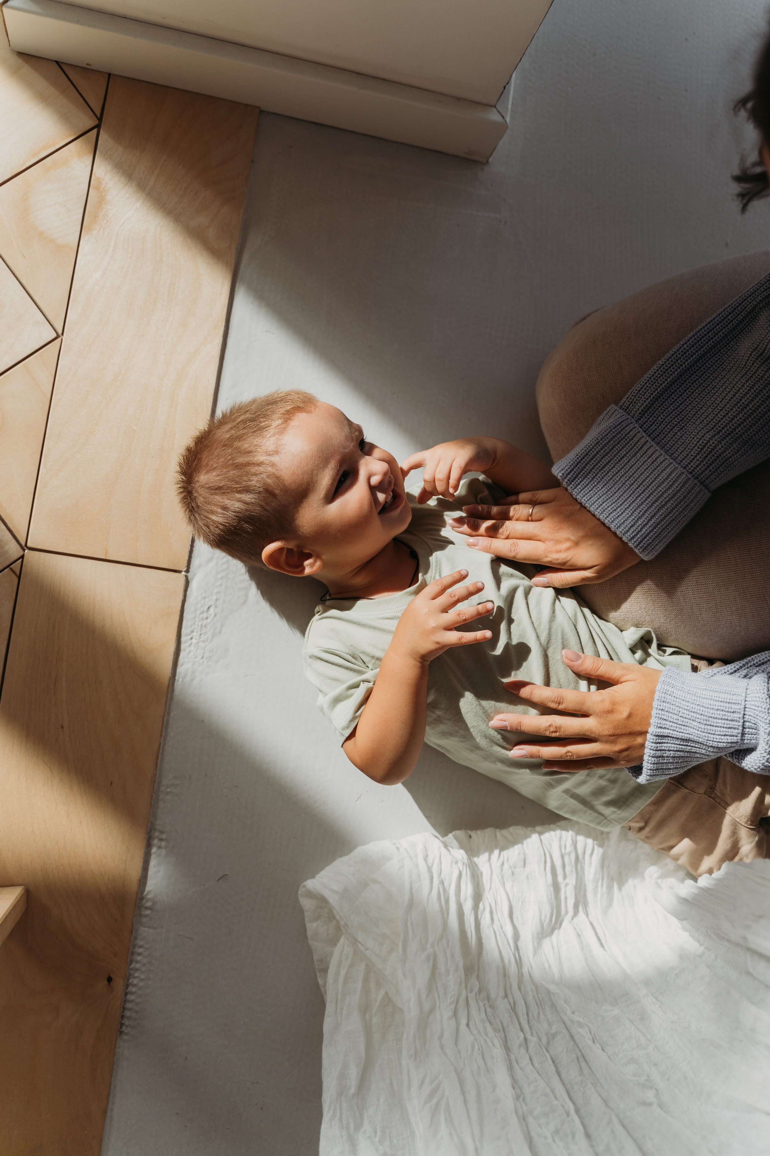 Кирилл, Полина и Лёва. Волик Мария