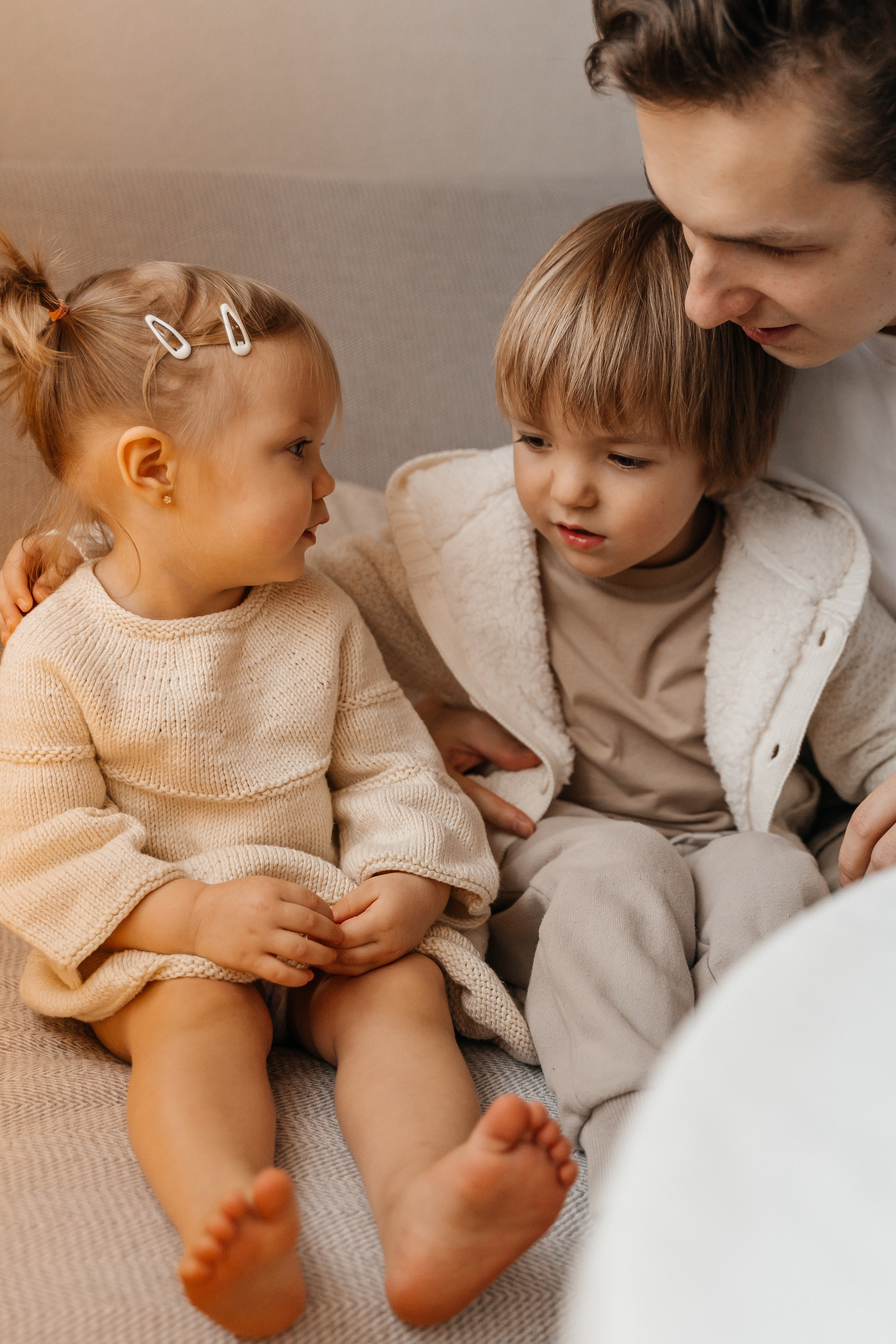 Саша, Женя, Лёва и Марта. Волик Мария