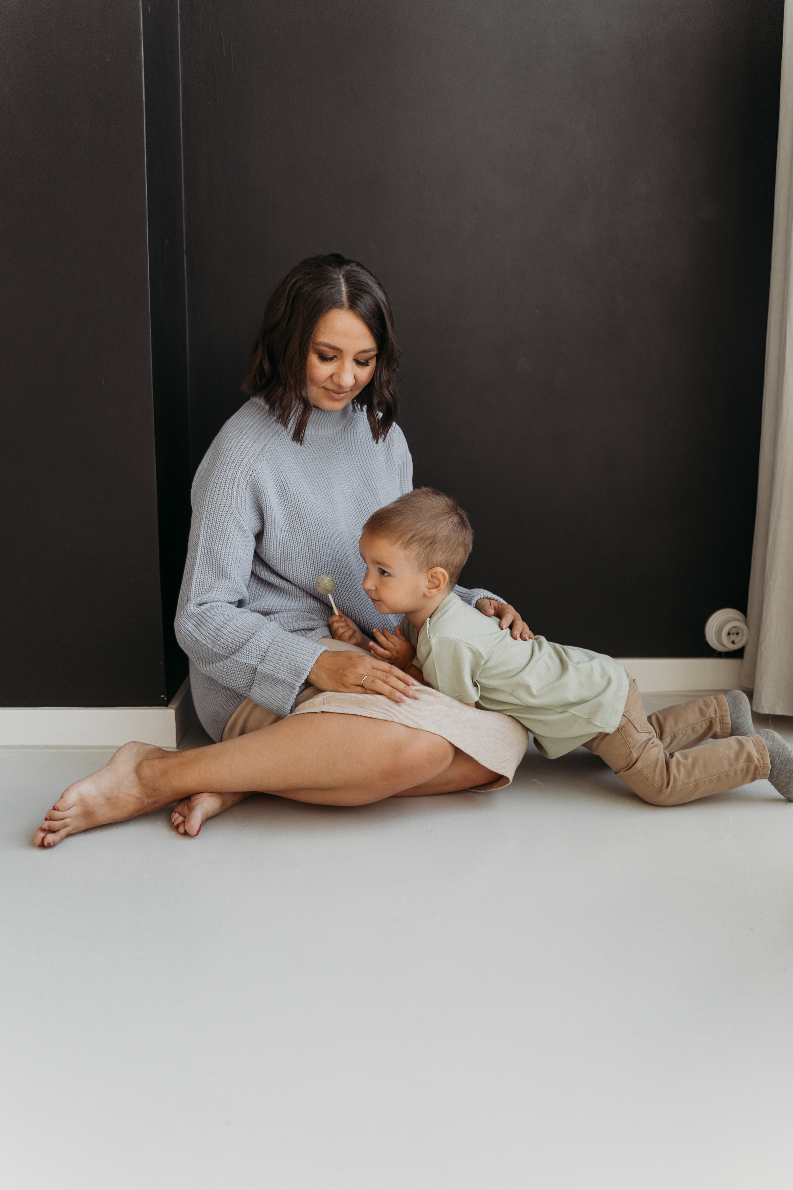 Кирилл, Полина и Лёва. Волик Мария