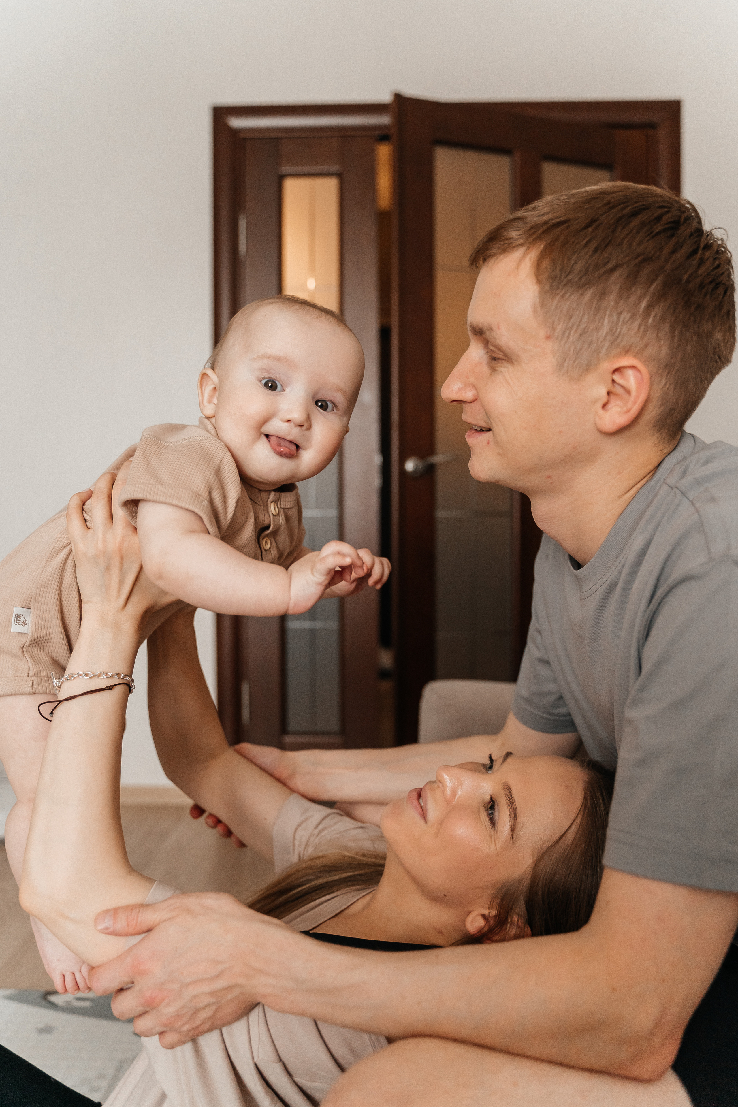 Антон, Люда и Лев. Волик Мария