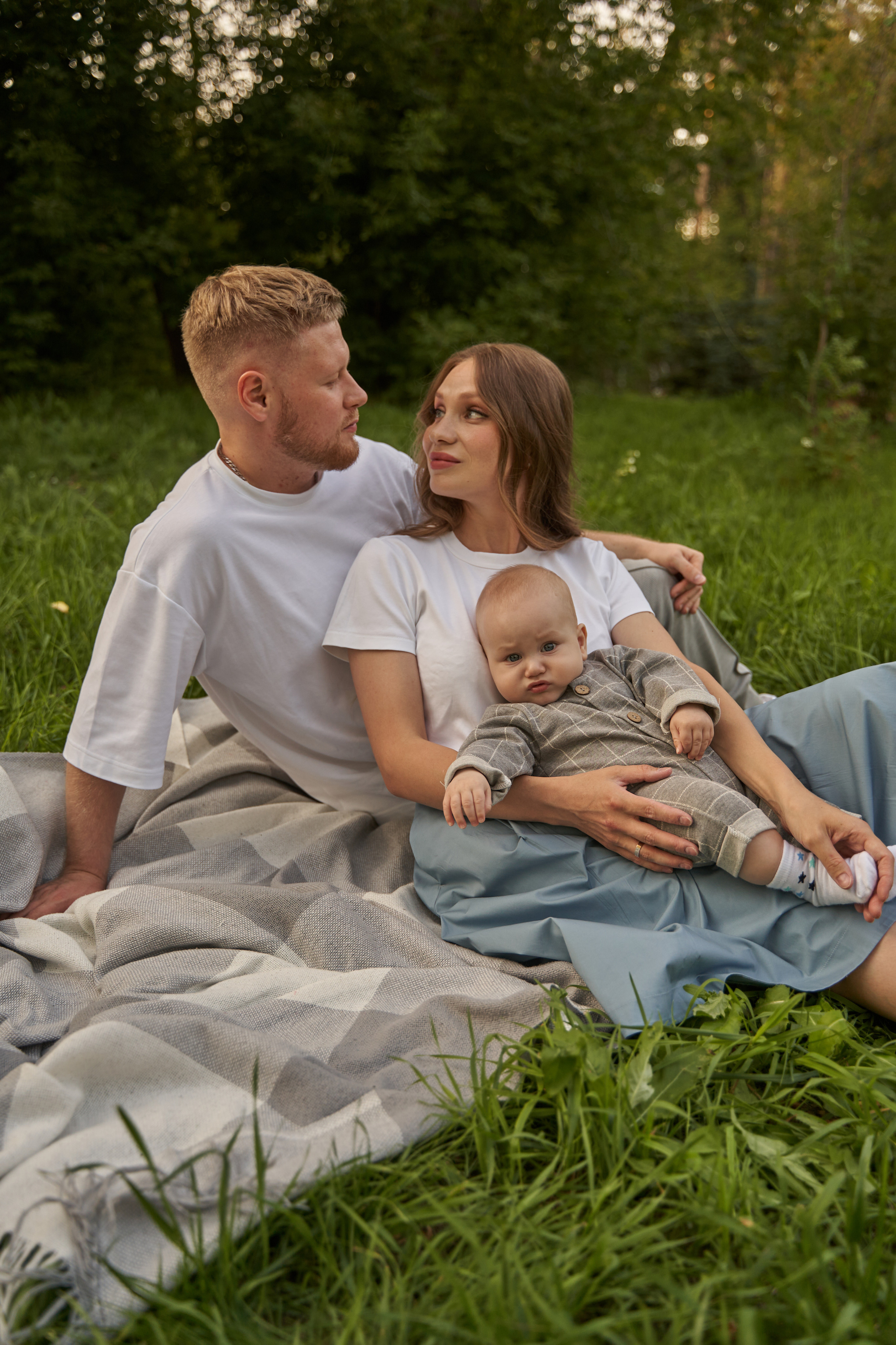 Илья, Таня и Мирон. Волик Мария