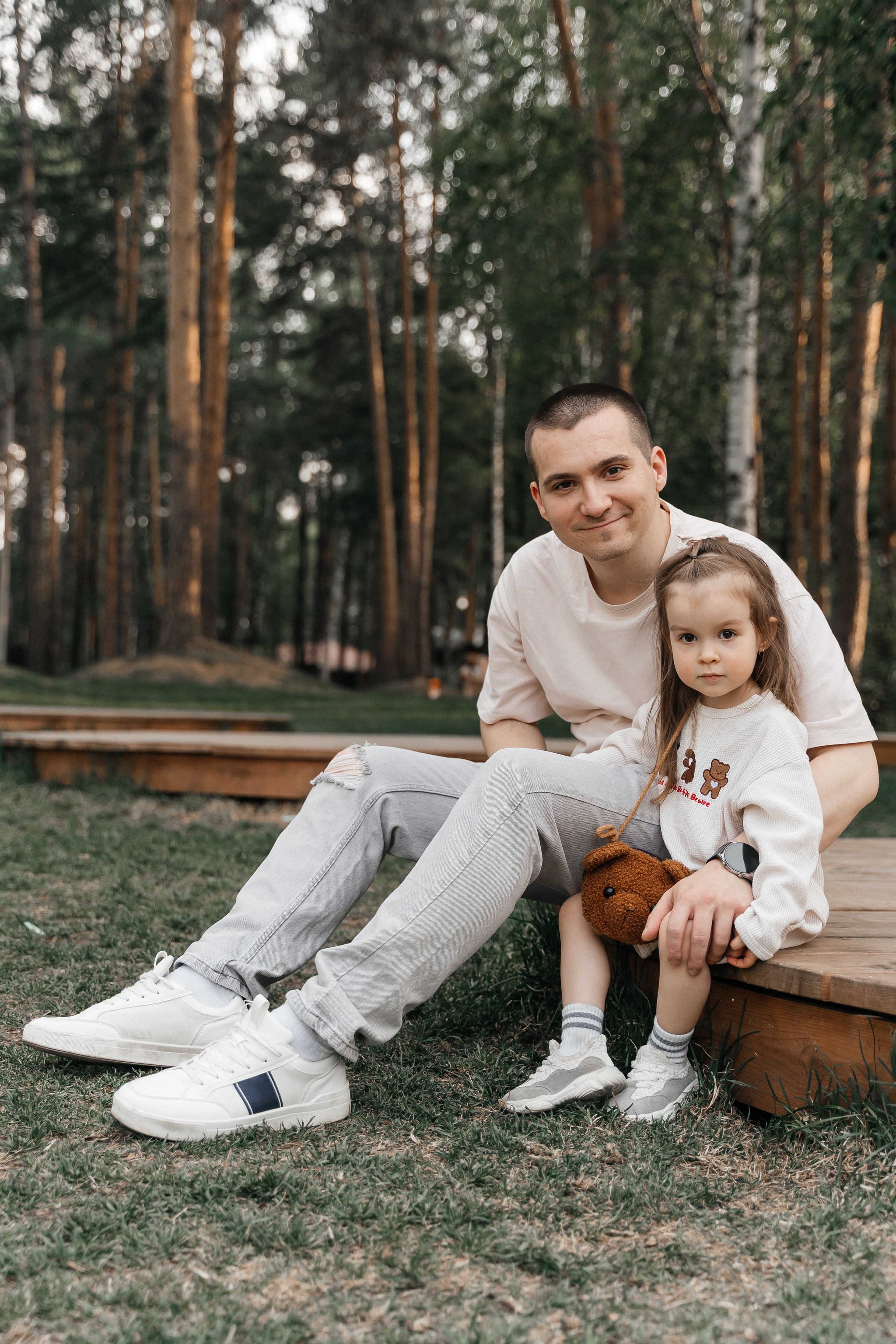 Валя, Саша и Ева. Волик Мария