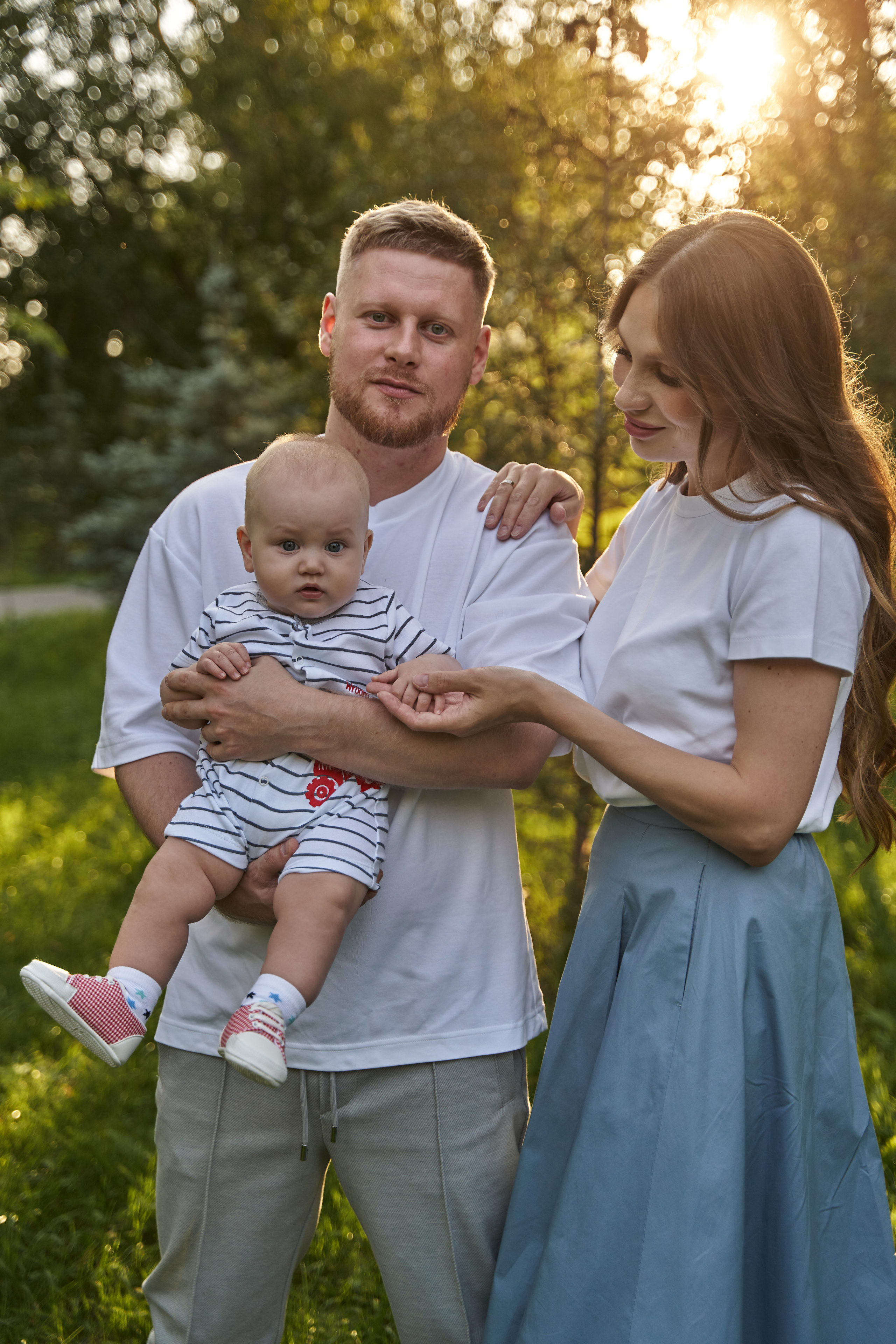 Илья, Таня и Мирон. Волик Мария