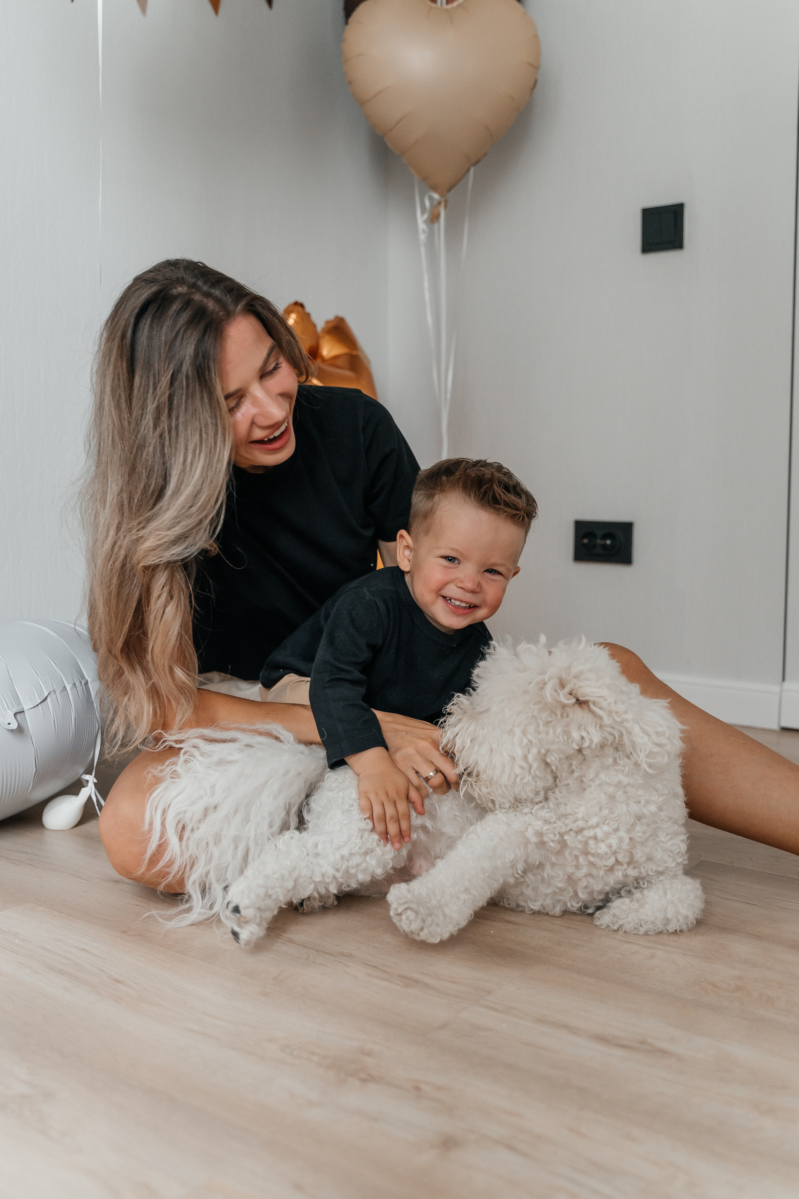 Денис, Настя и Платон. Волик Мария