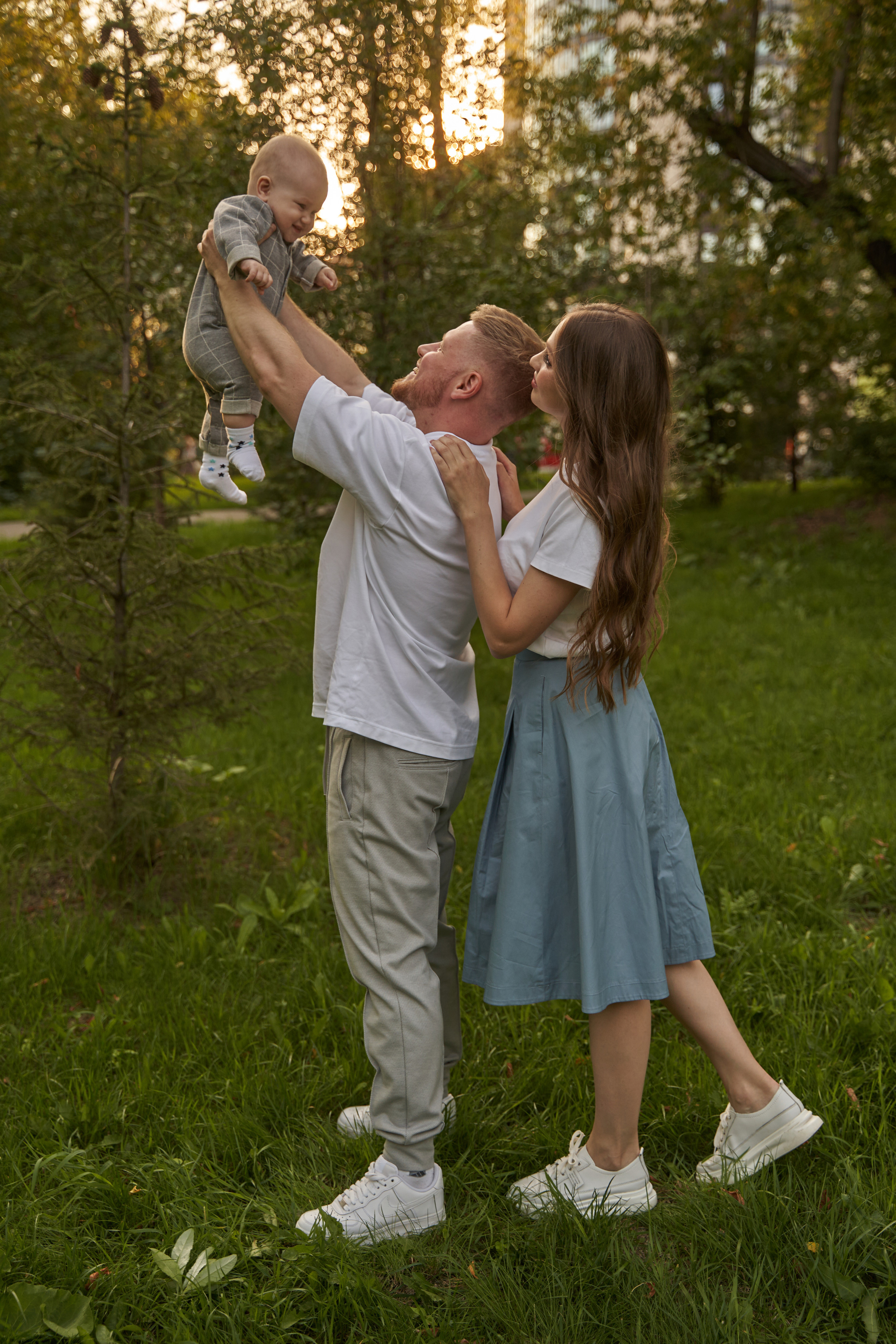 Илья, Таня и Мирон. Волик Мария