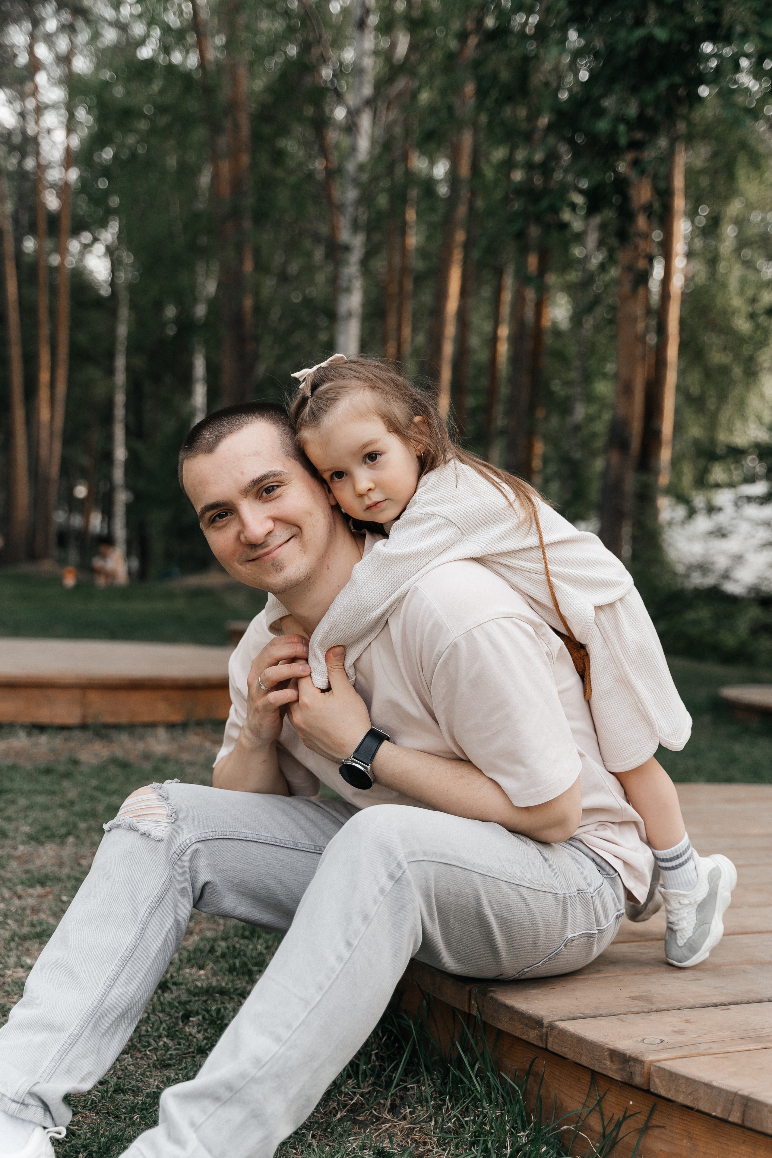 Валя, Саша и Ева. Волик Мария