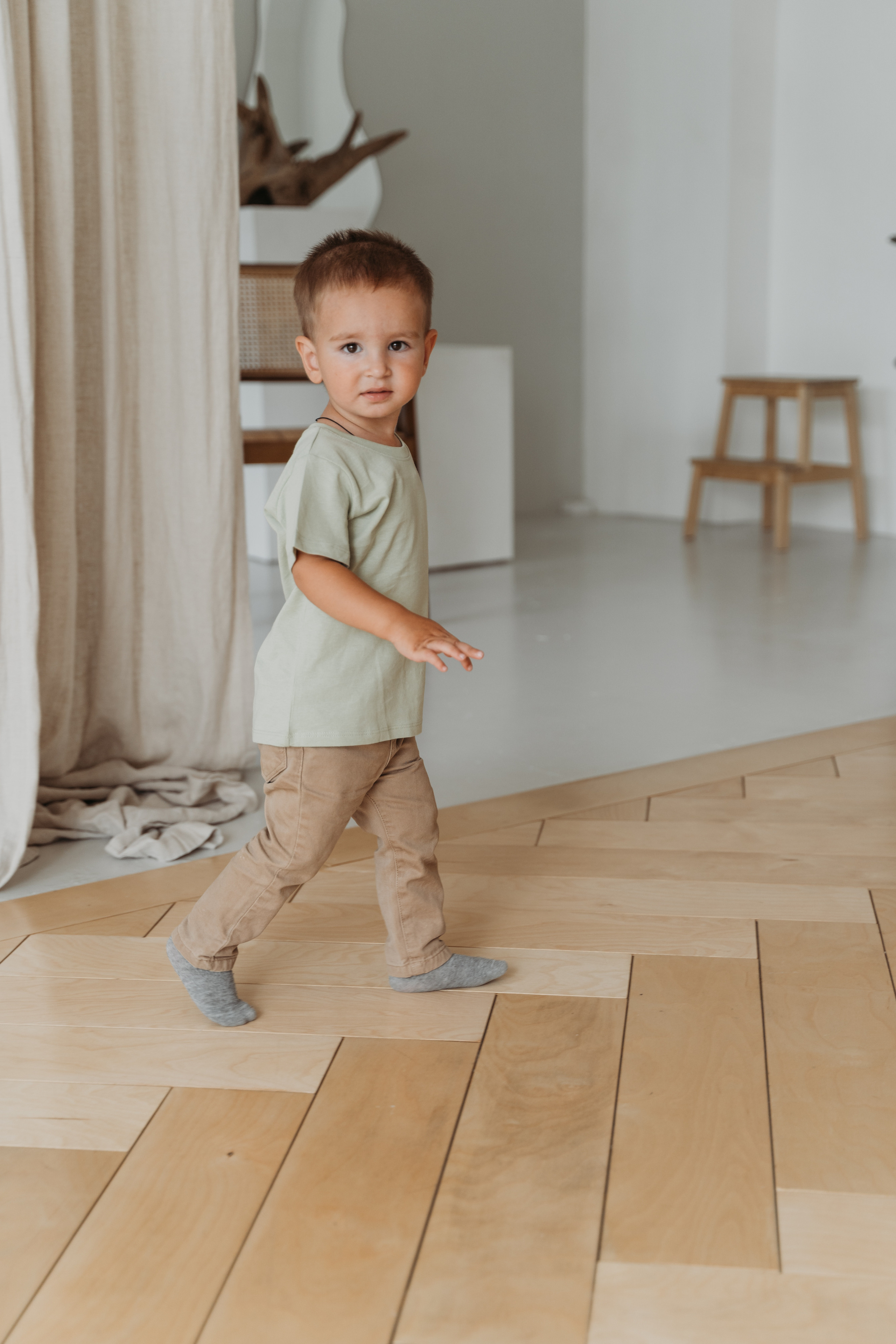 Кирилл, Полина и Лёва. Волик Мария