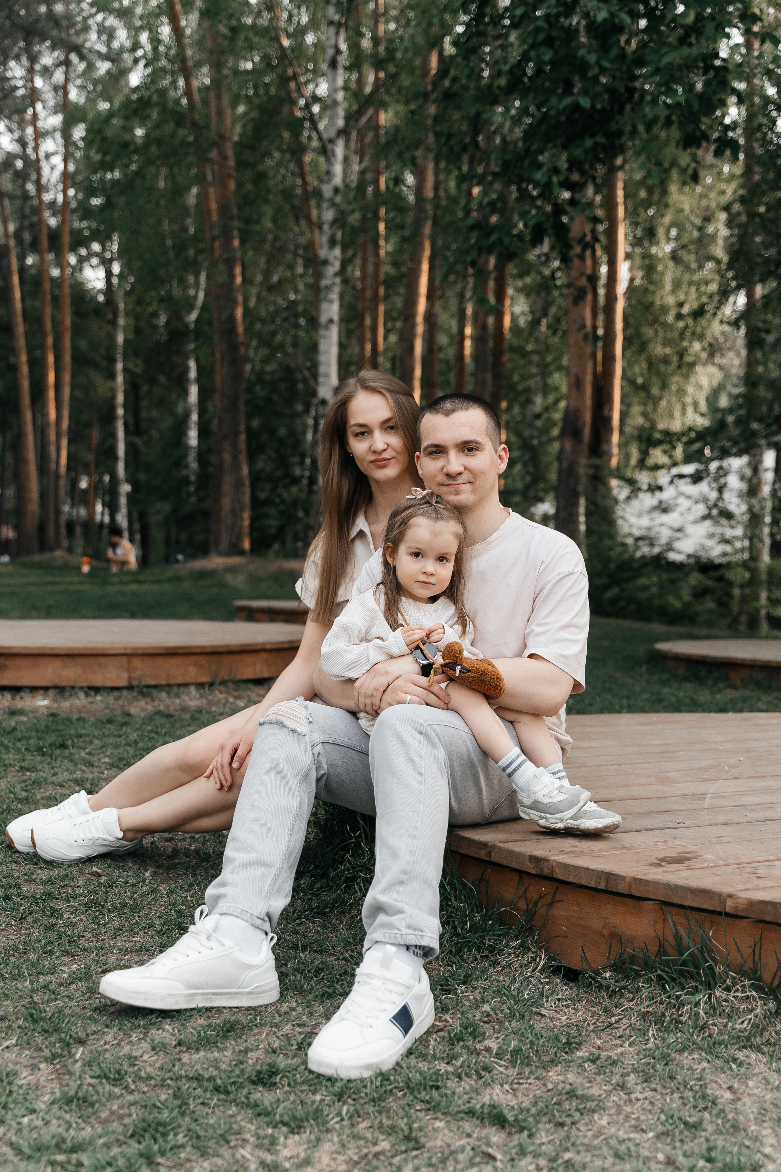 Валя, Саша и Ева. Волик Мария