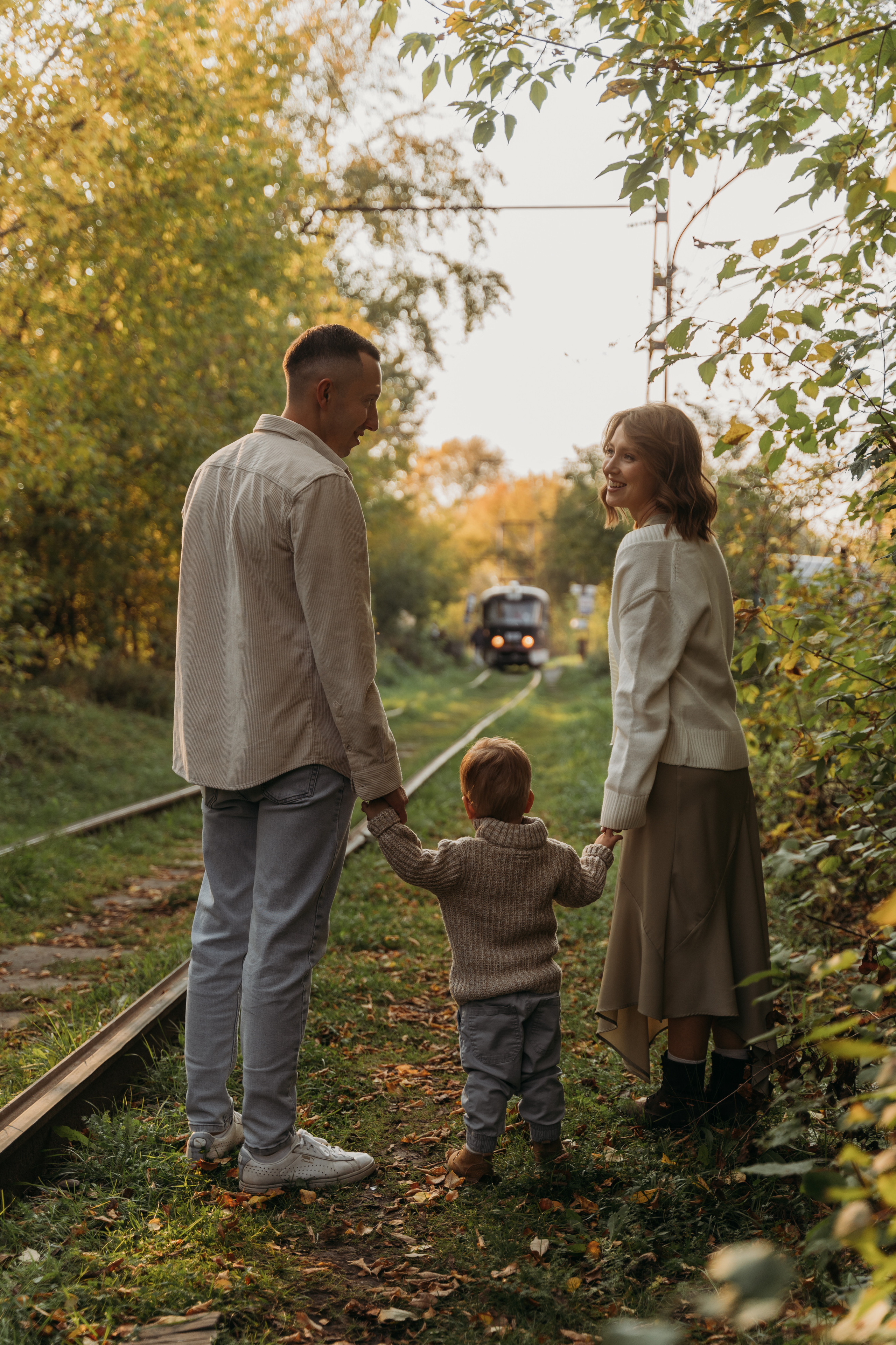 Эдуард, Таня и Роберт. Волик Мария