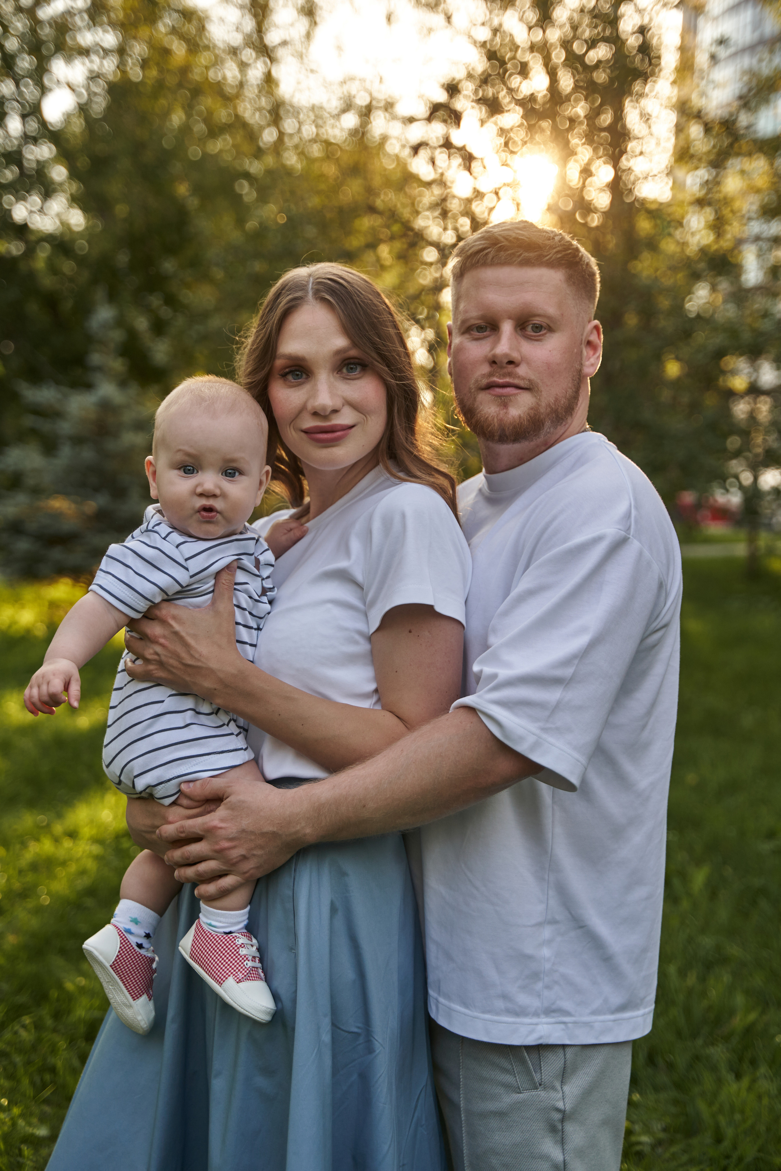 Илья, Таня и Мирон. Волик Мария