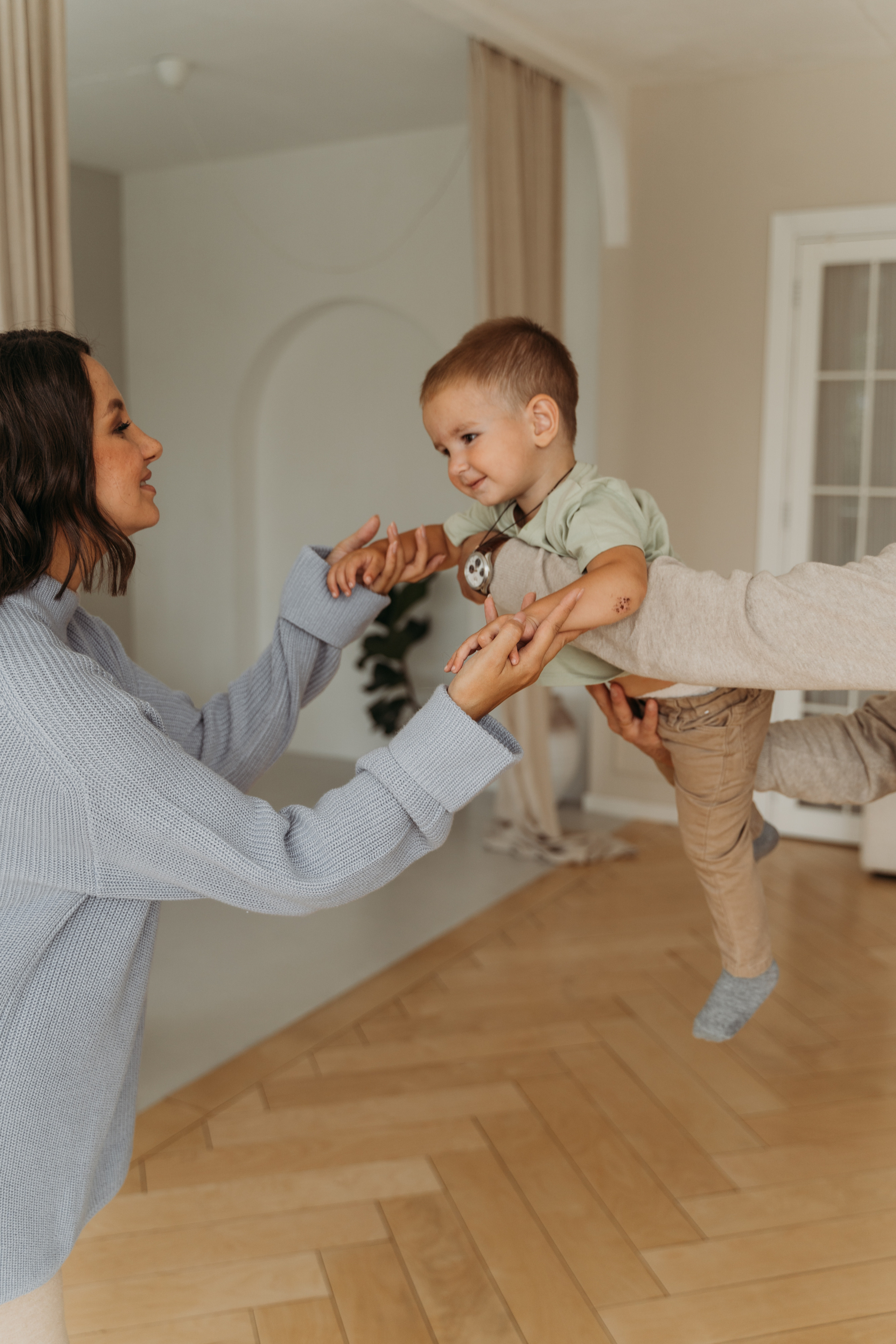 Кирилл, Полина и Лёва. Волик Мария