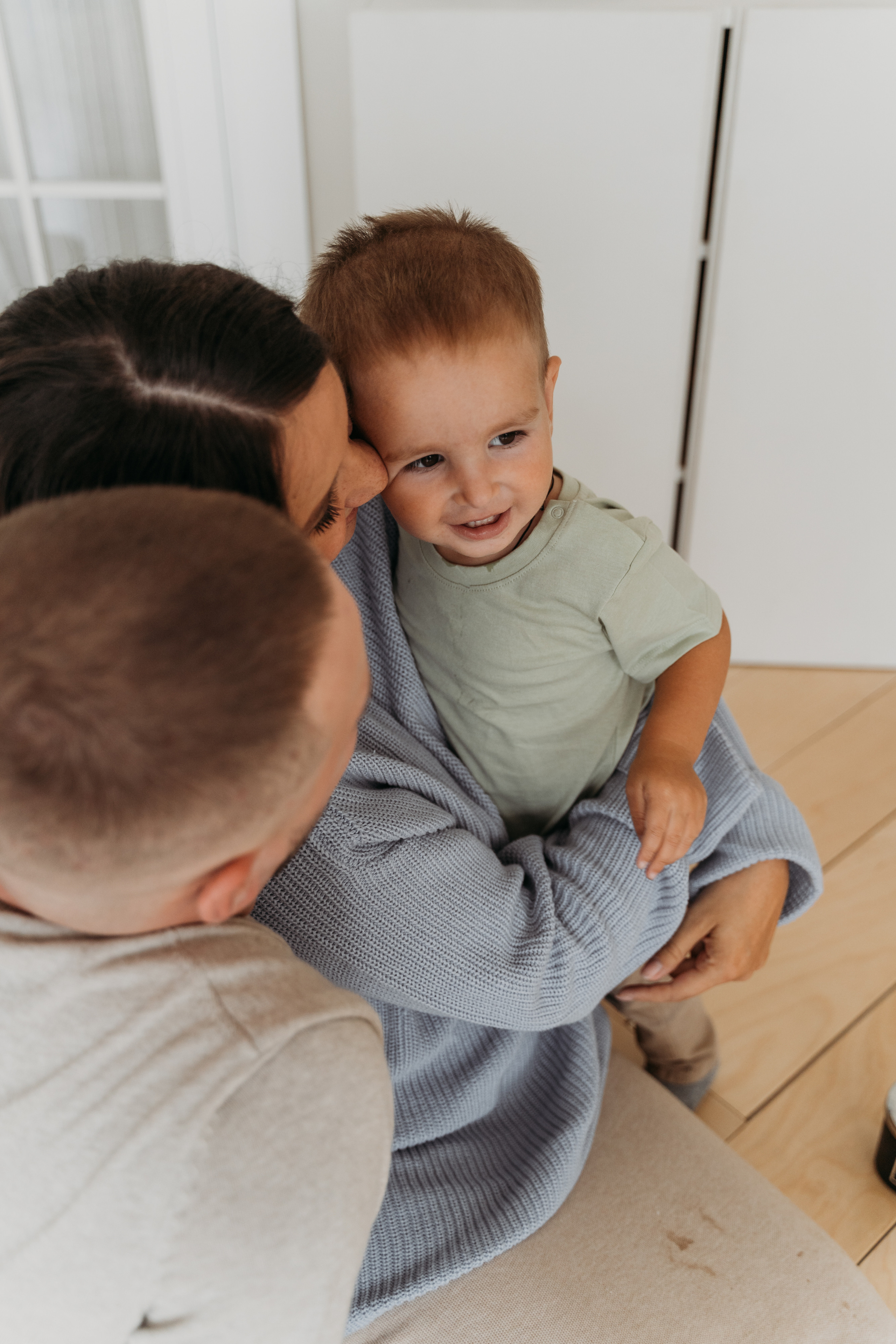 Кирилл, Полина и Лёва. Волик Мария