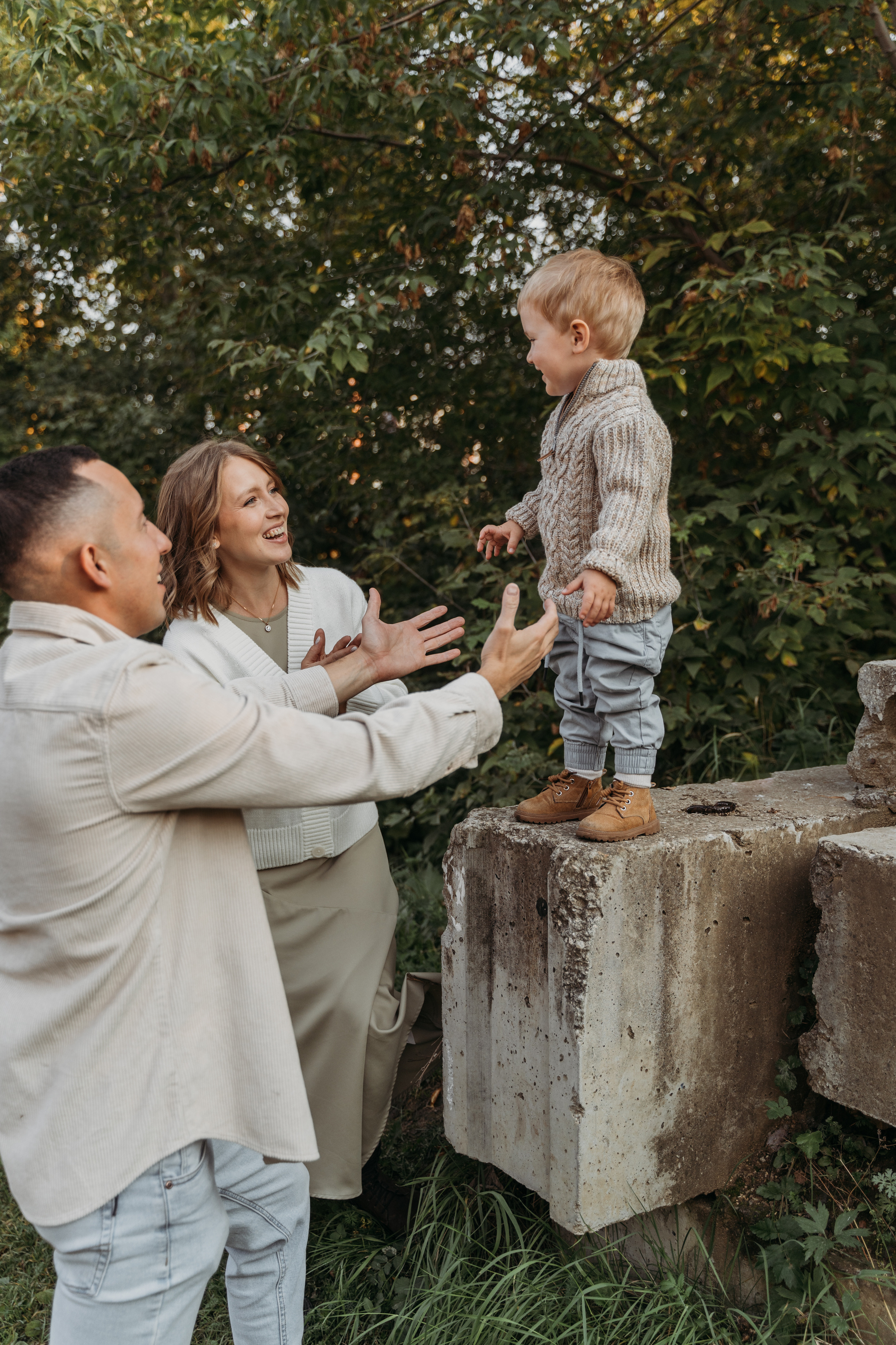 Эдуард, Таня и Роберт. Волик Мария