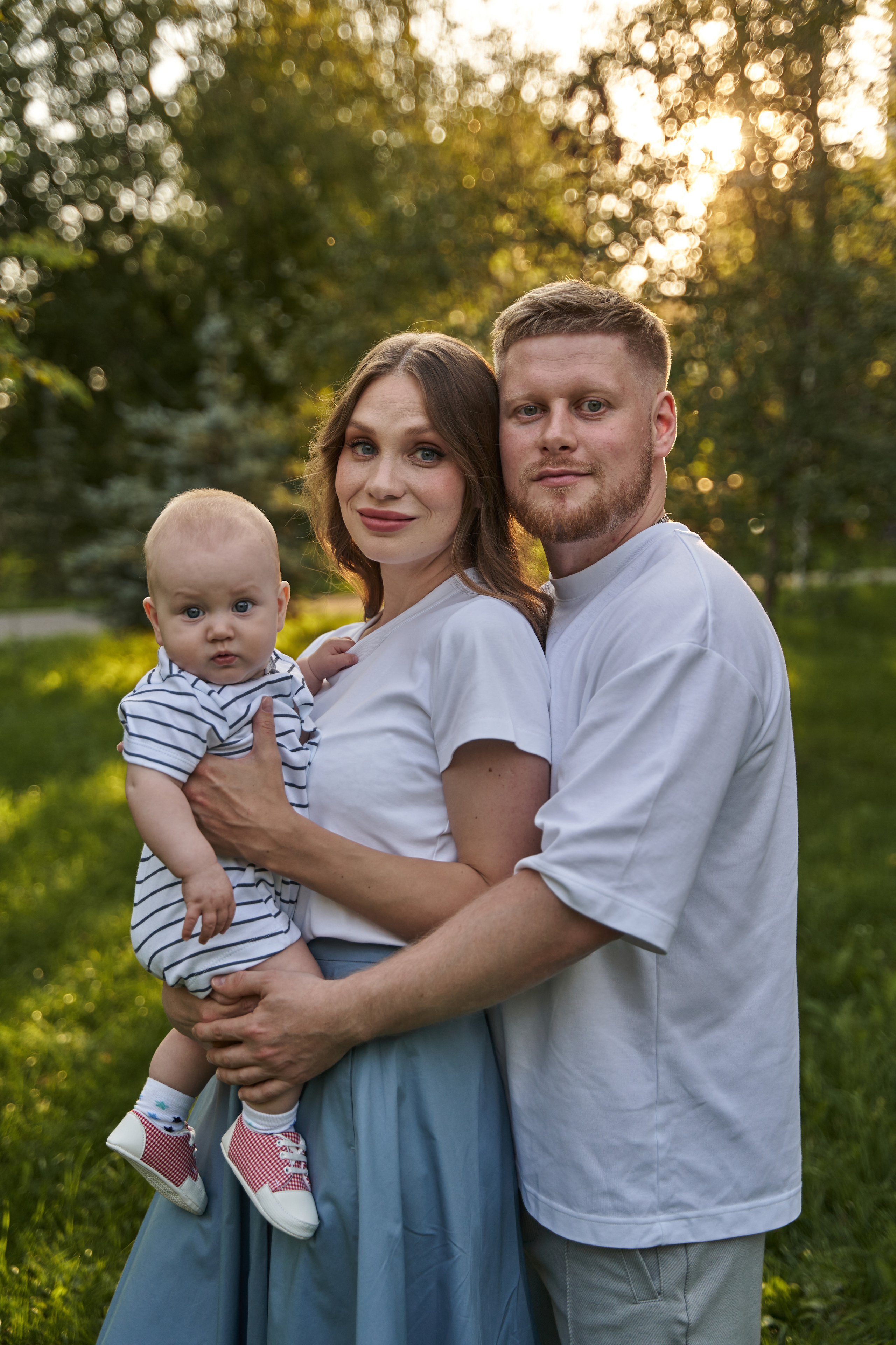 Илья, Таня и Мирон. Волик Мария