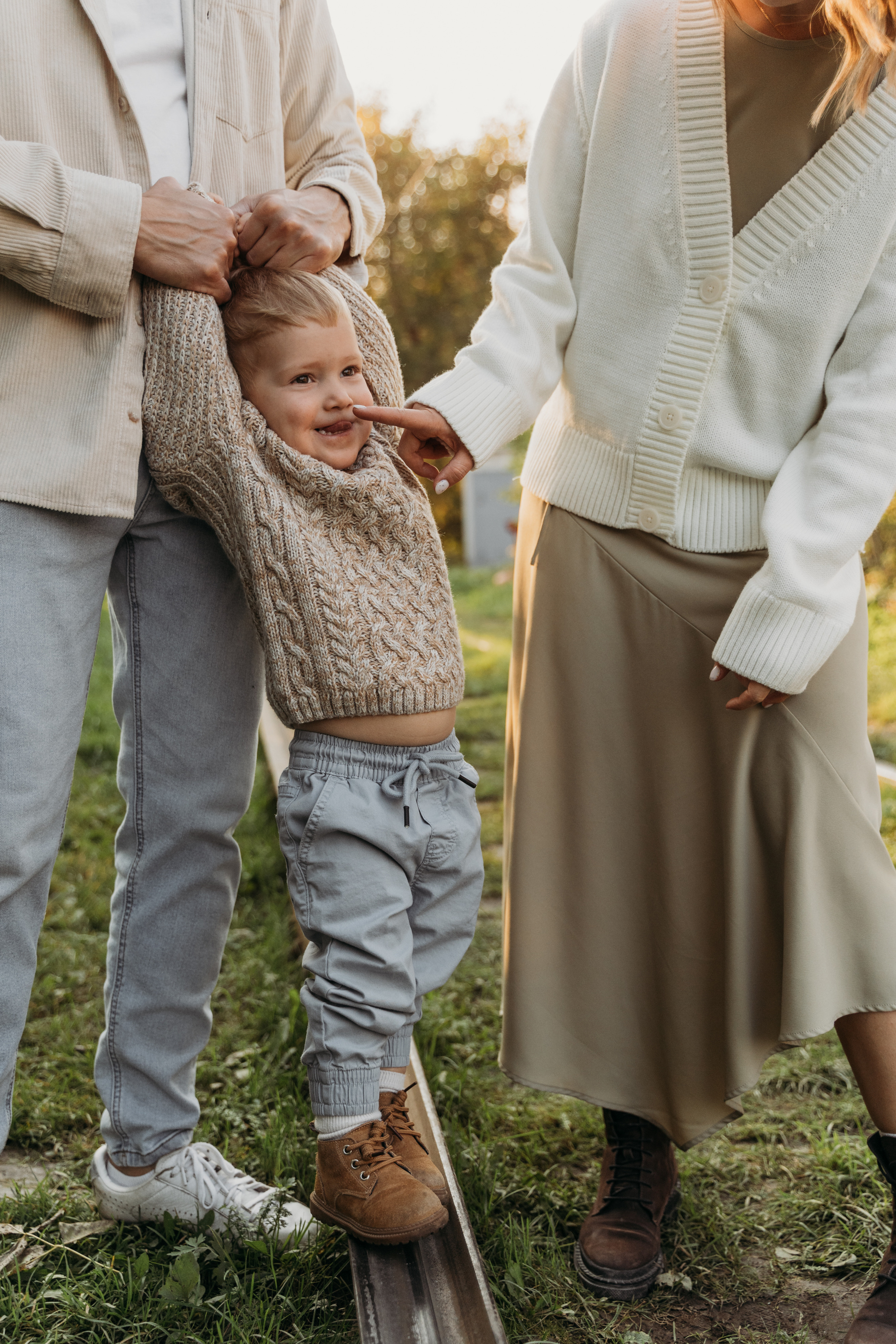 Эдуард, Таня и Роберт. Волик Мария
