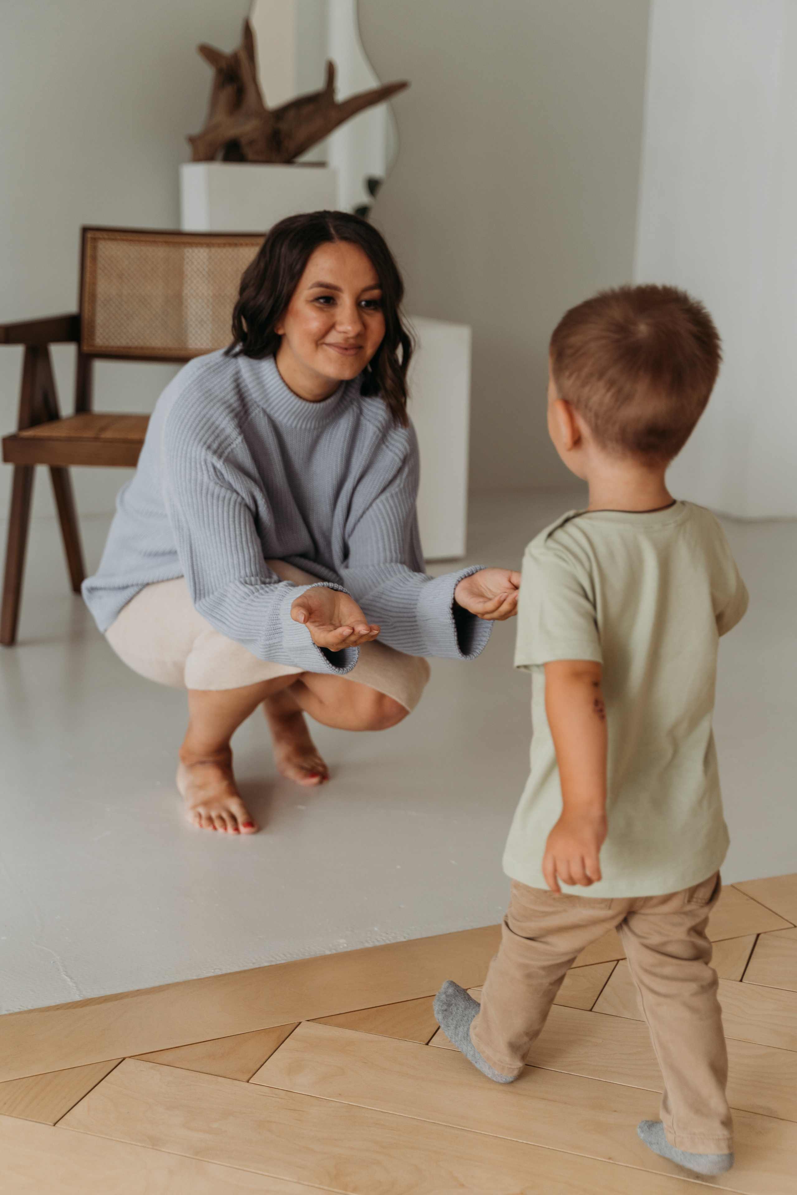 Кирилл, Полина и Лёва. Волик Мария