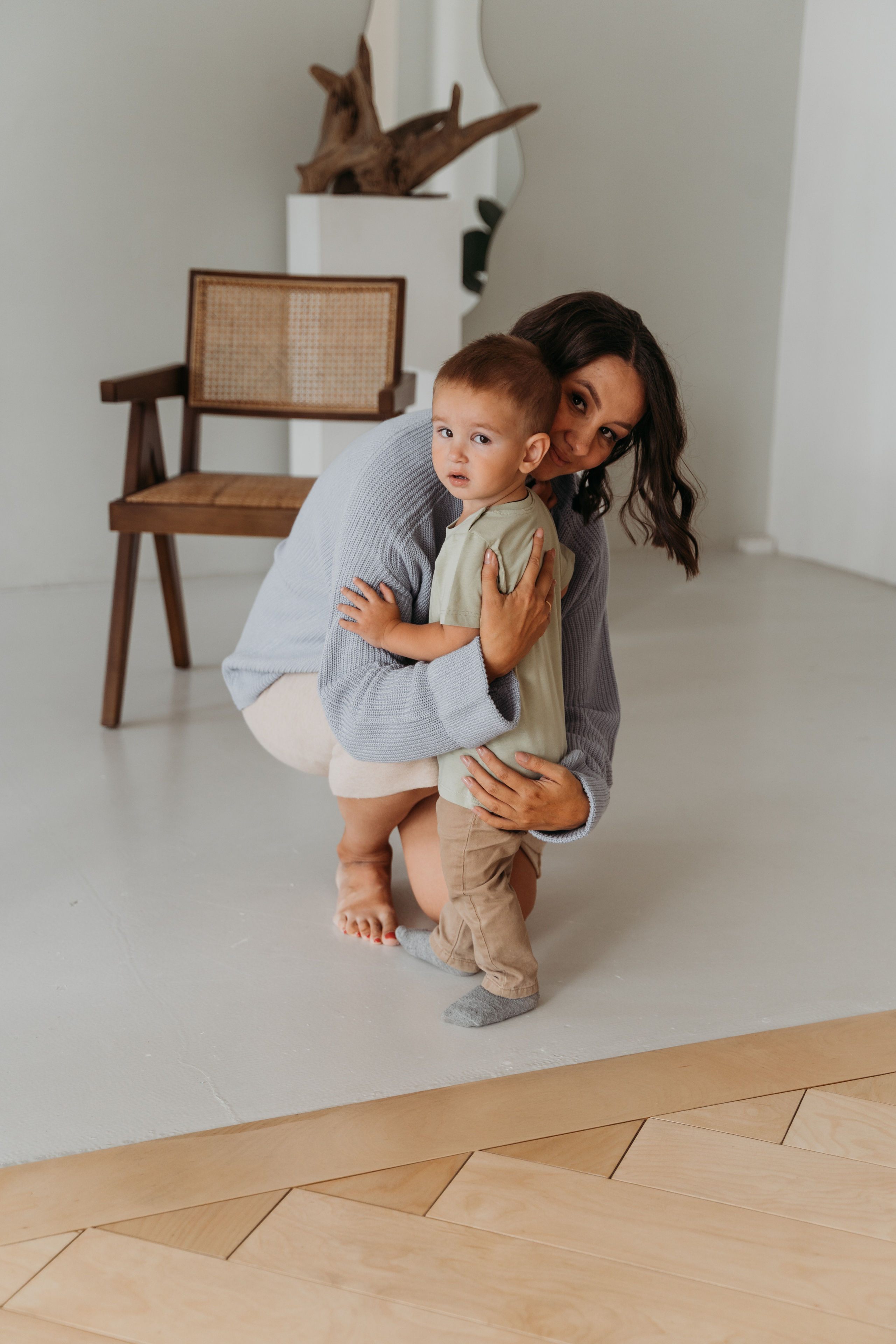 Кирилл, Полина и Лёва. Волик Мария