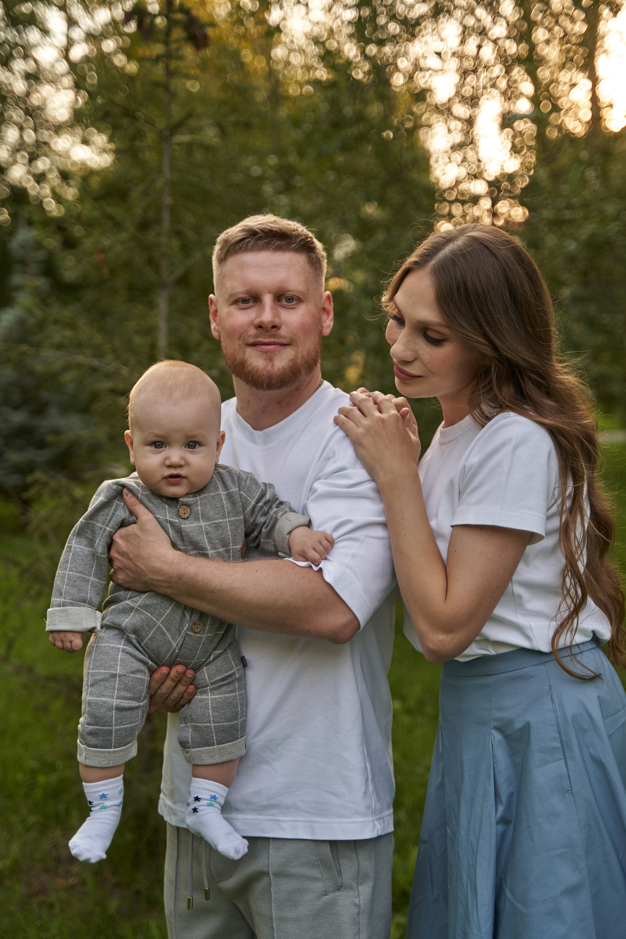 Илья, Таня и Мирон. Волик Мария