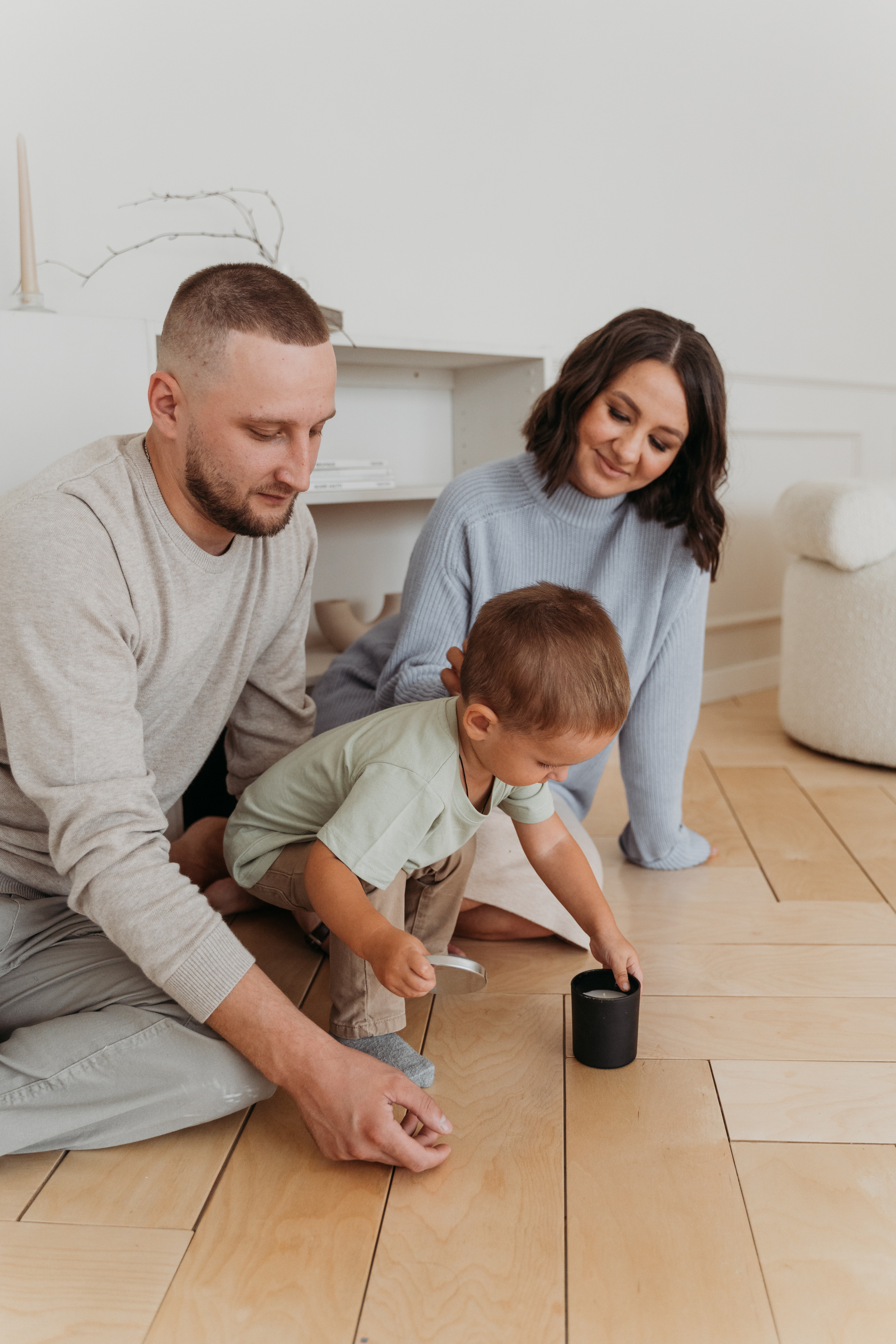 Кирилл, Полина и Лёва. Волик Мария