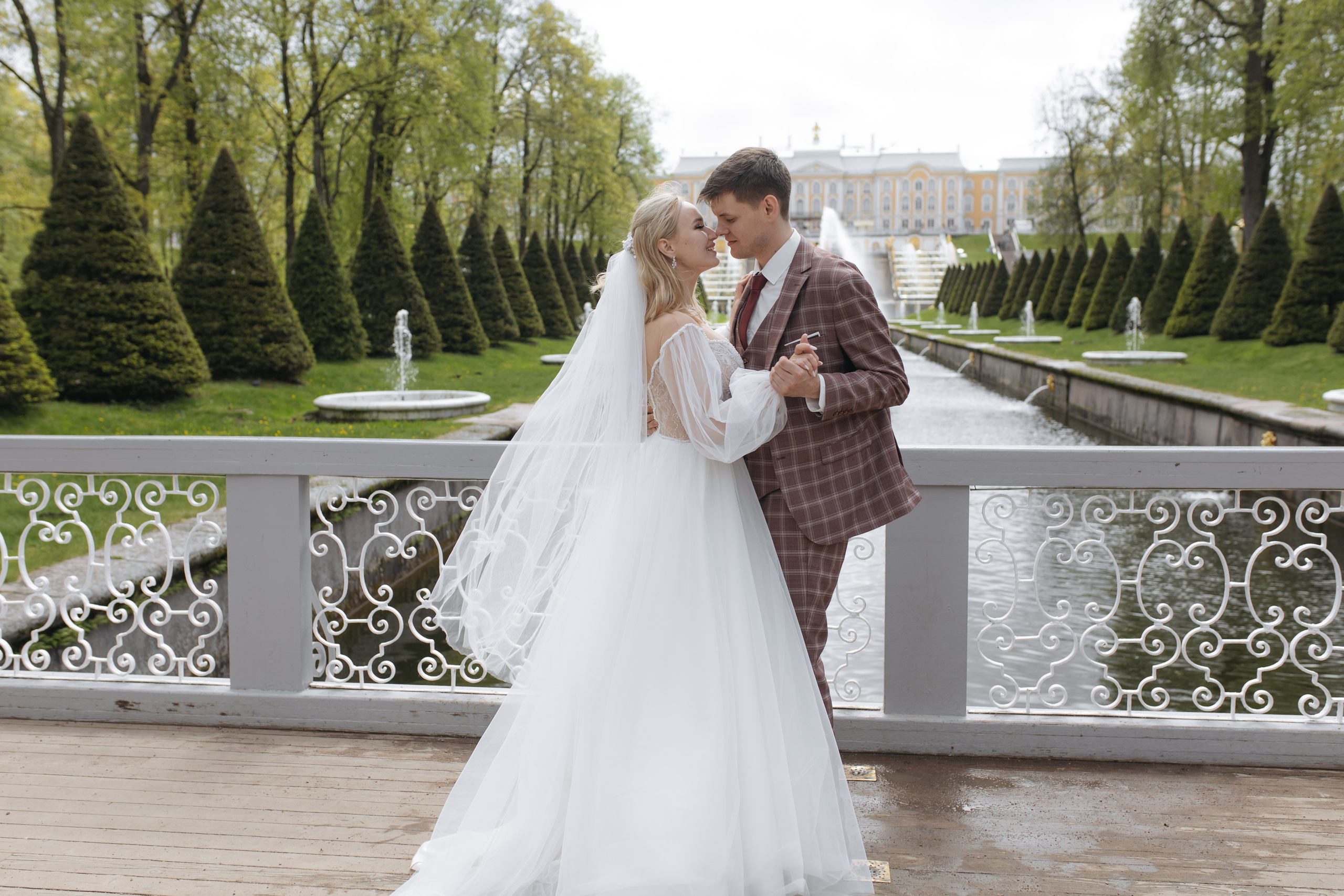Летний Петергоф. Свадебный и женский фотограф в Санкт-Петербурге Муртеева Екатерина
