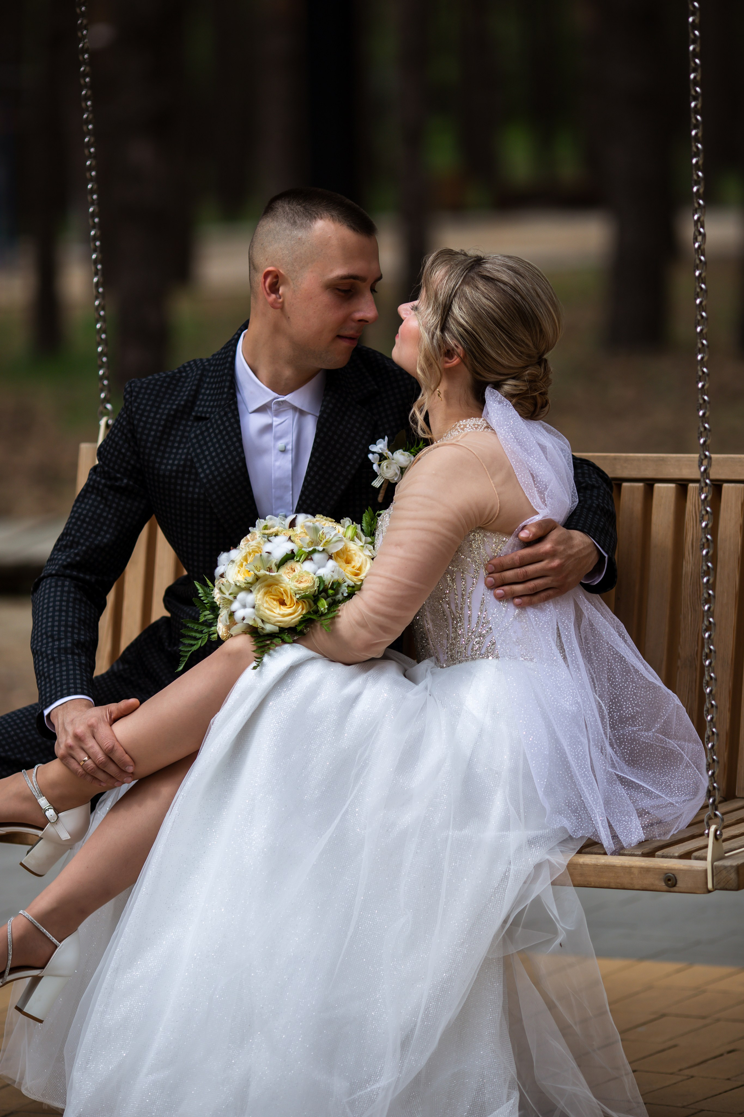 Леонид + Ксения. Свадебный и семейный фотограф в Михайловке Полина Крипс