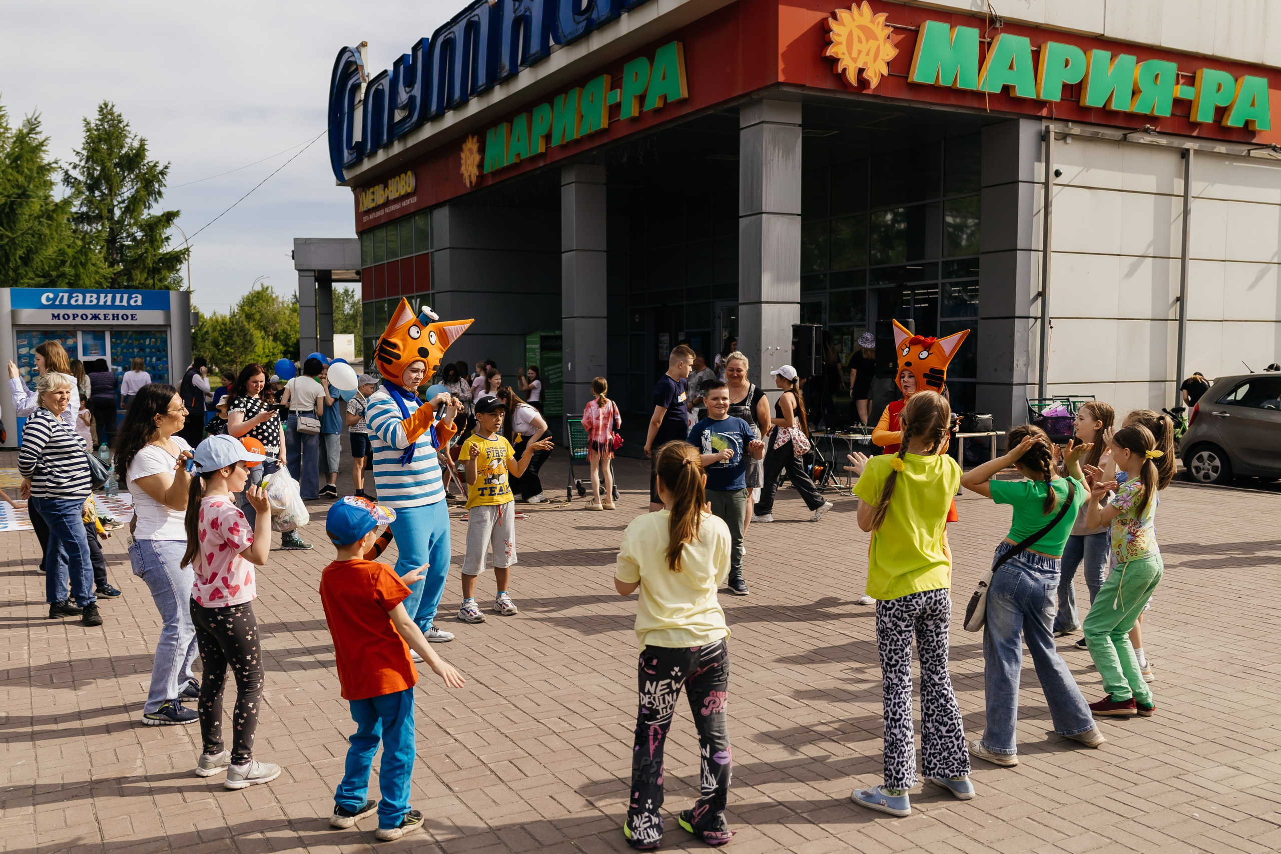 Детский праздник в «Мария — РА». Фотограф Кемерово | Сергей