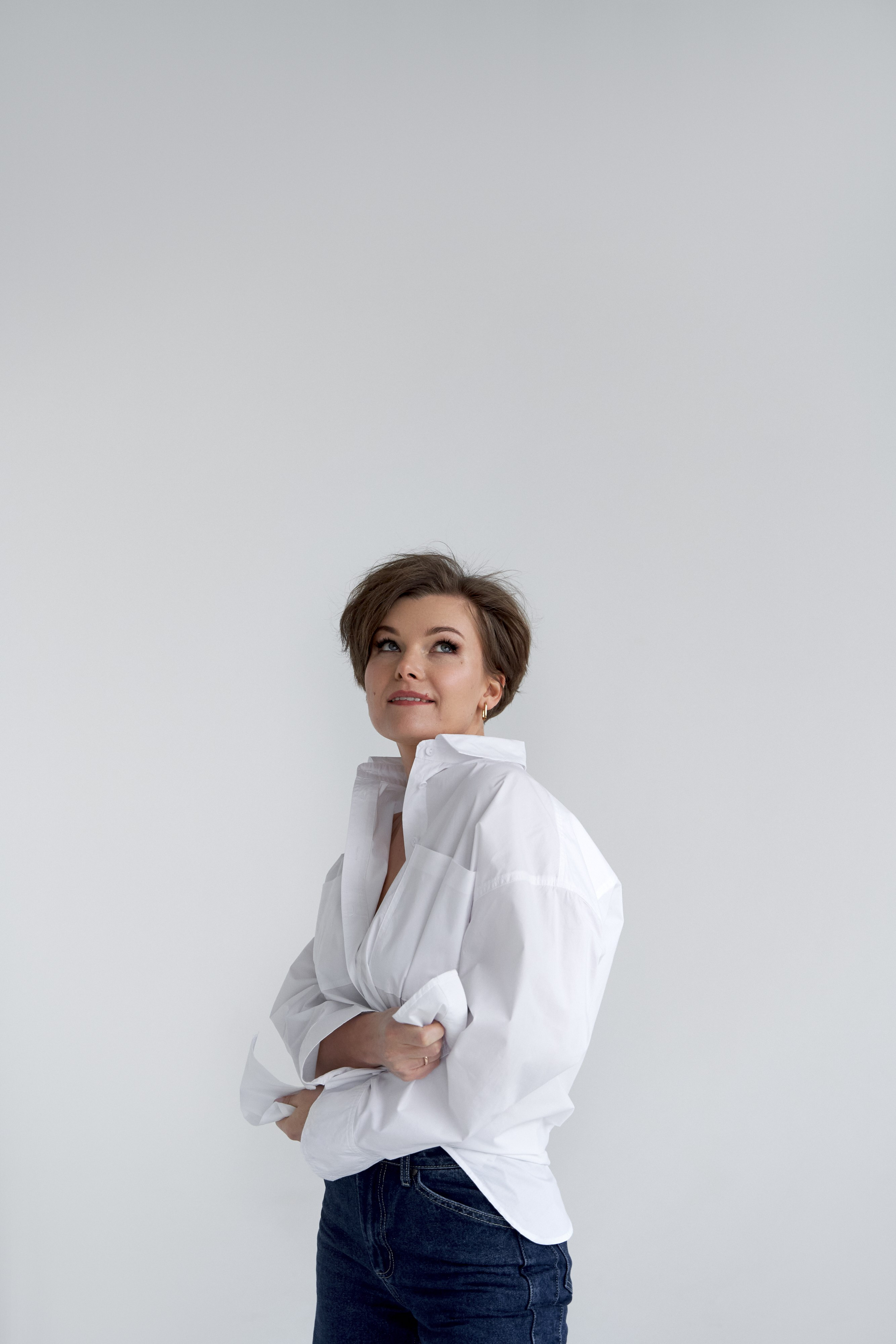 Студийная индивидуальная фотосессия. Портретный фотограф в Санкт-Петербурге Анна Тукаева