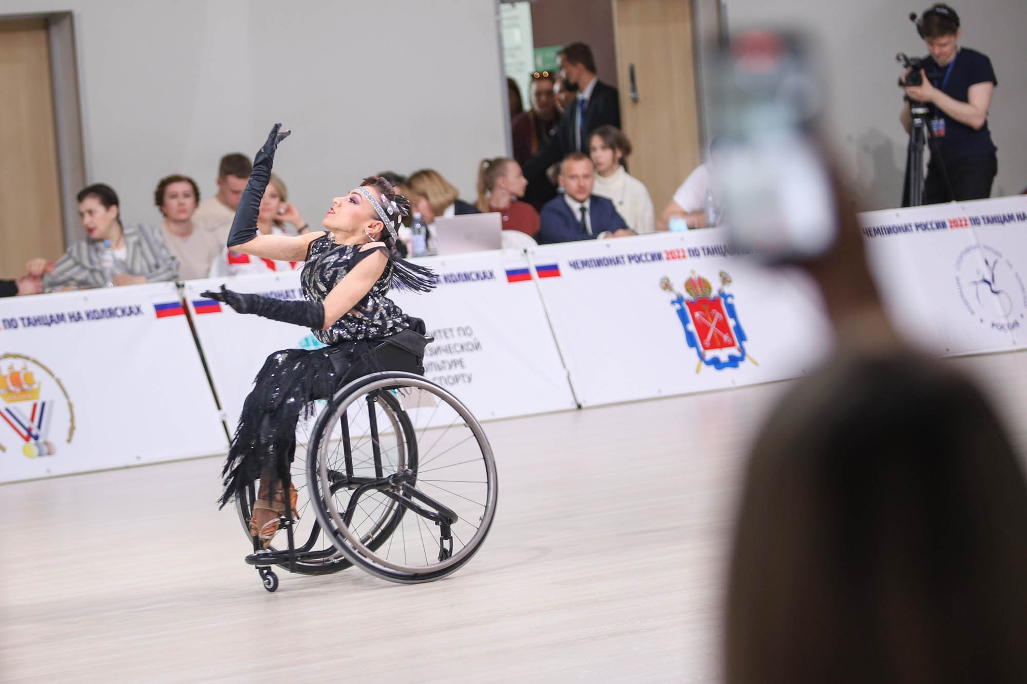 Чемпионат России по танцам на колясках. Фотограф Дарья Попова