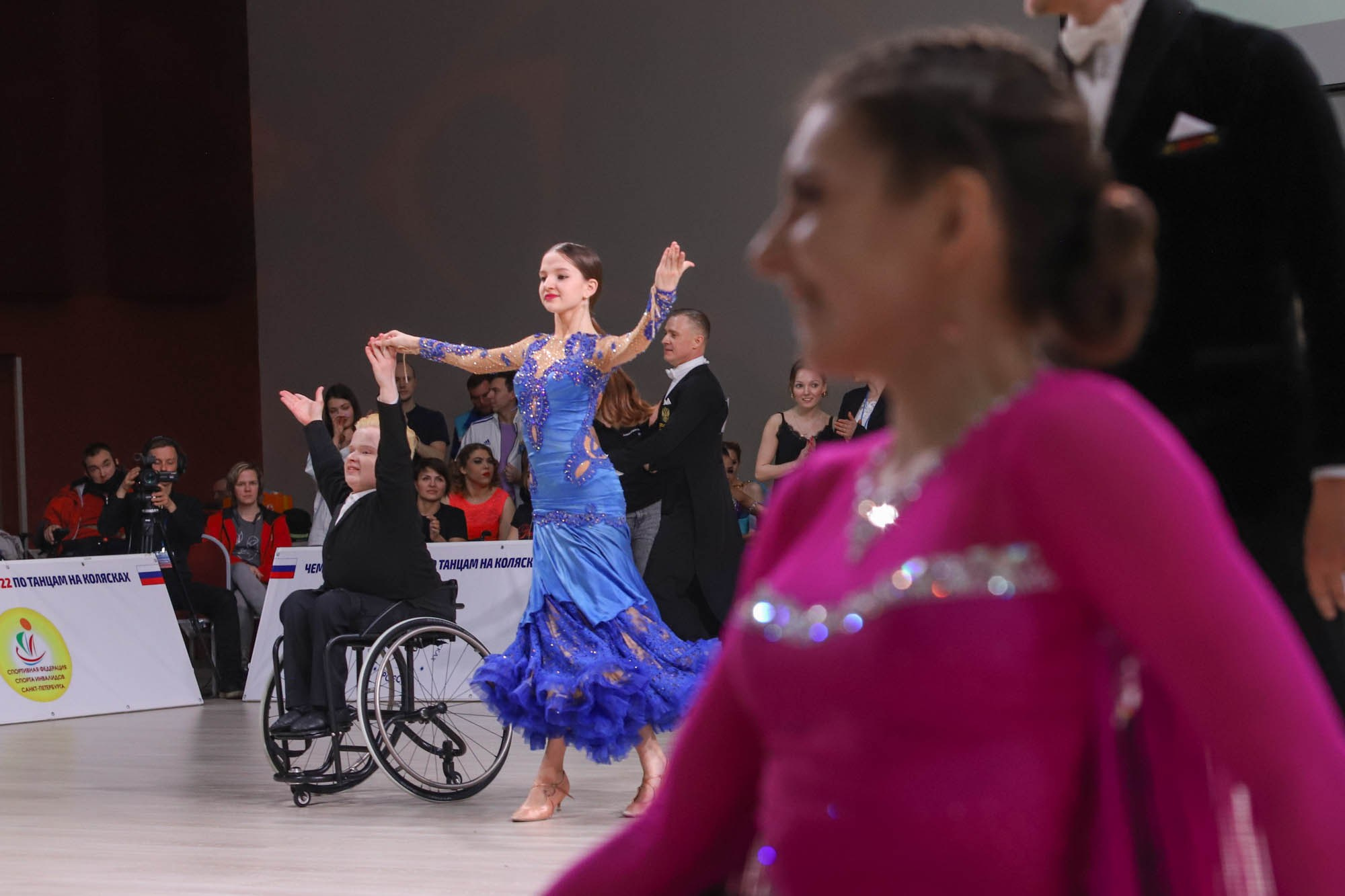 Чемпионат России по танцам на колясках. Фотограф Дарья Попова