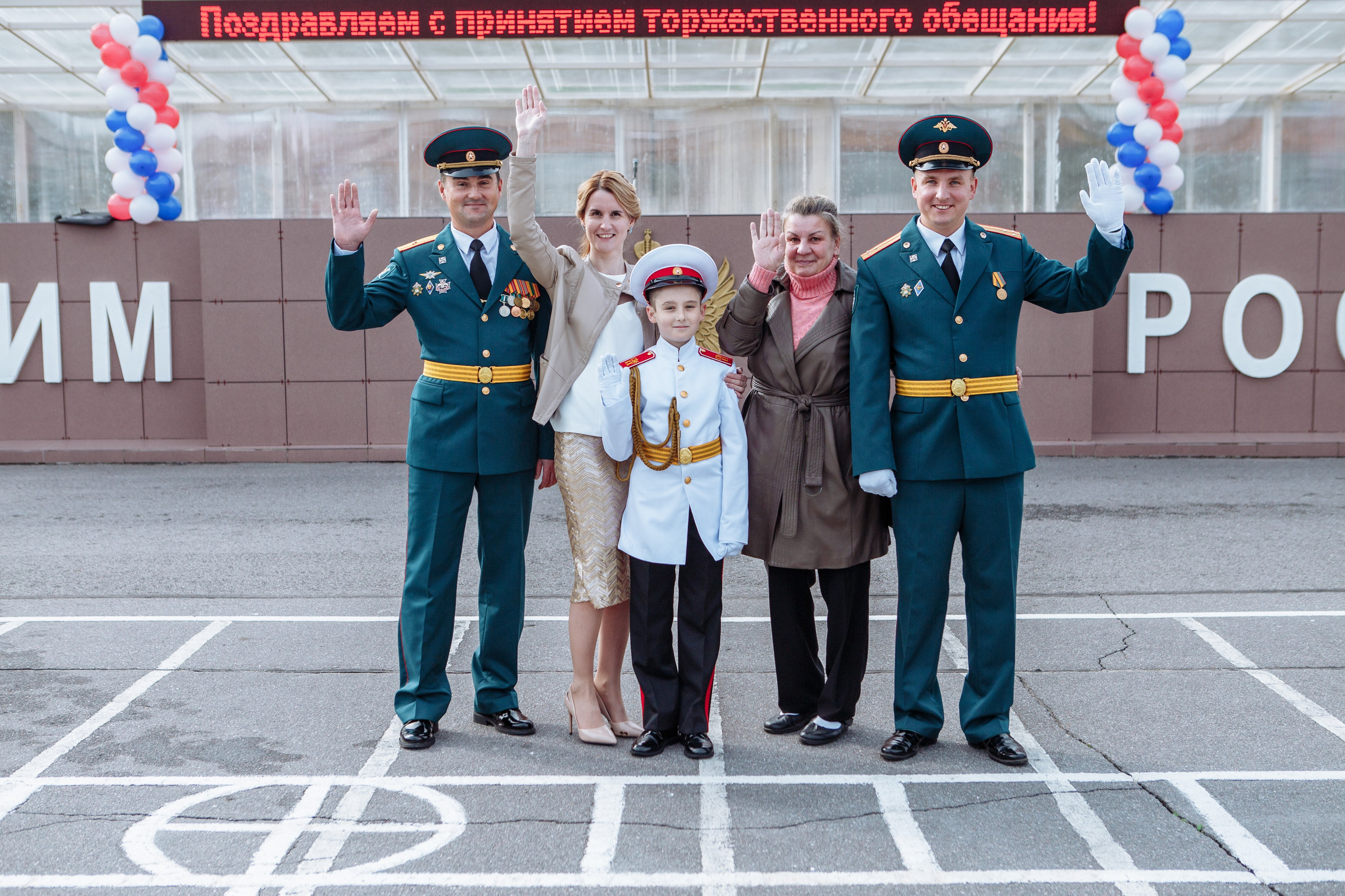 Фото выпускного кадетского училища