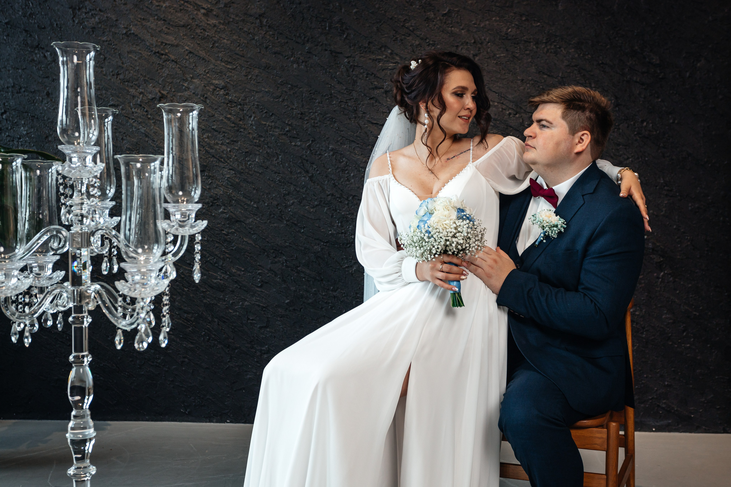 Свадебная фотосъёмка в фотостудии Михаила и Елизаветы. Александр Оношкин. Свадебный фотограф в Екатеринбурге