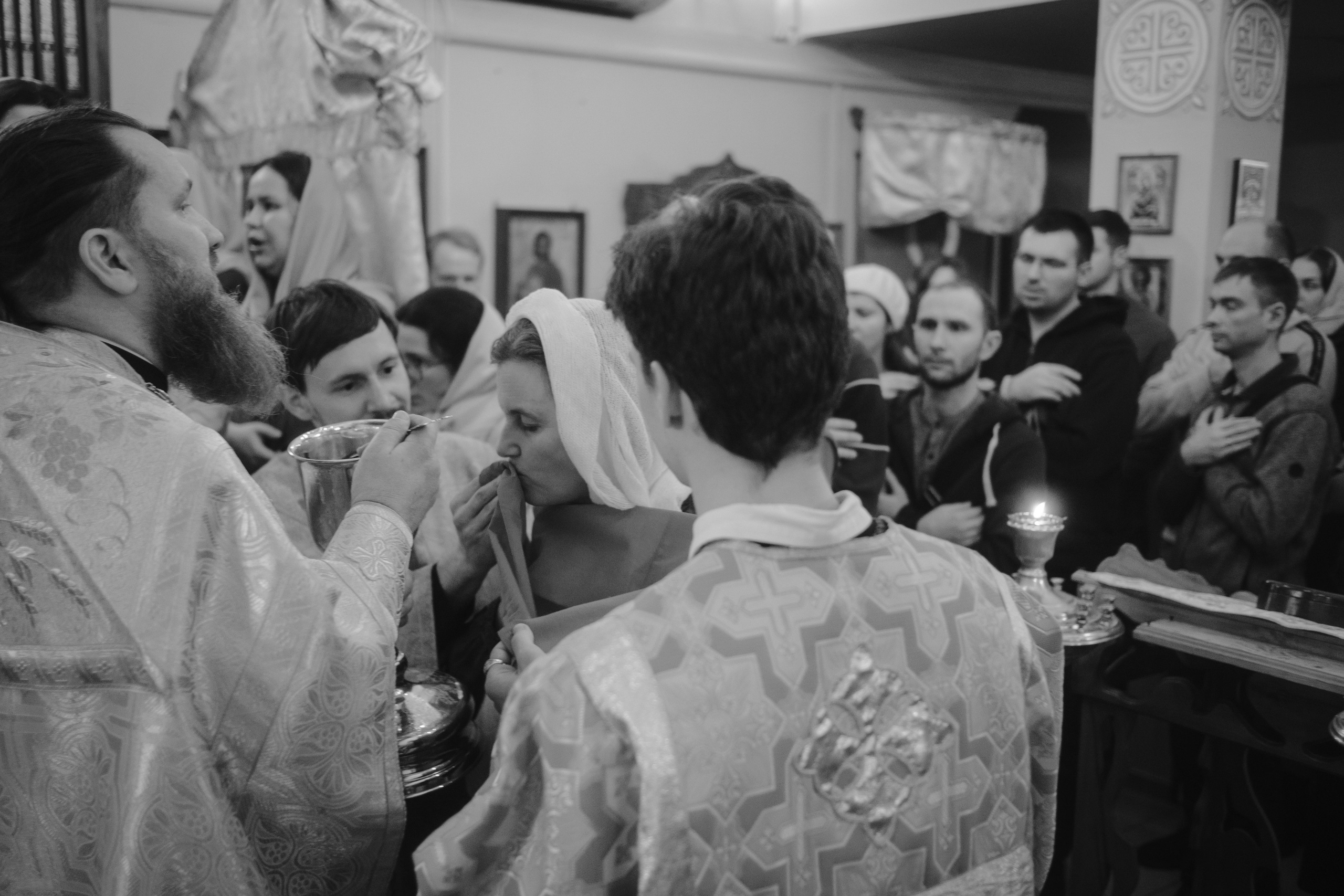 Фестиваль Братья Зима 2024, ночное богослужение. Фотограф в Москве Максим Скоробогатов