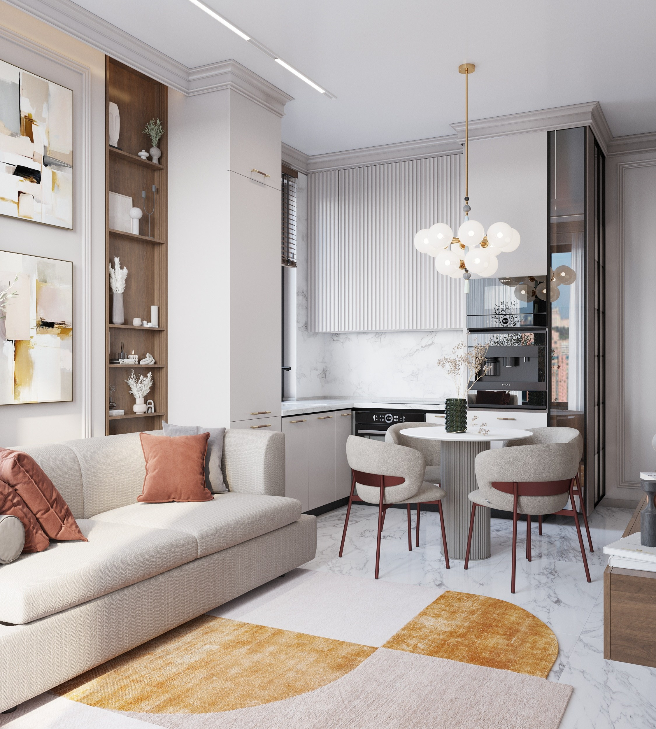 Москва ЖК Символ. Kich.design