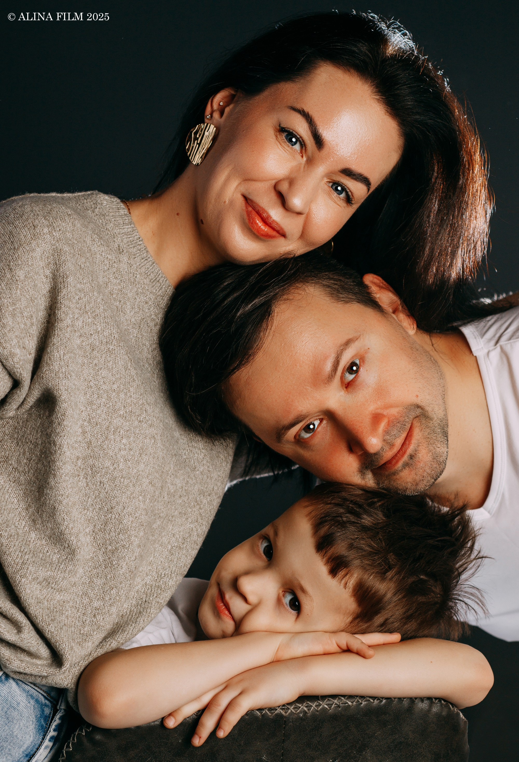 Семейная фотосессия на ринге. Фотограф в Санкт-Петербурге Alina Film