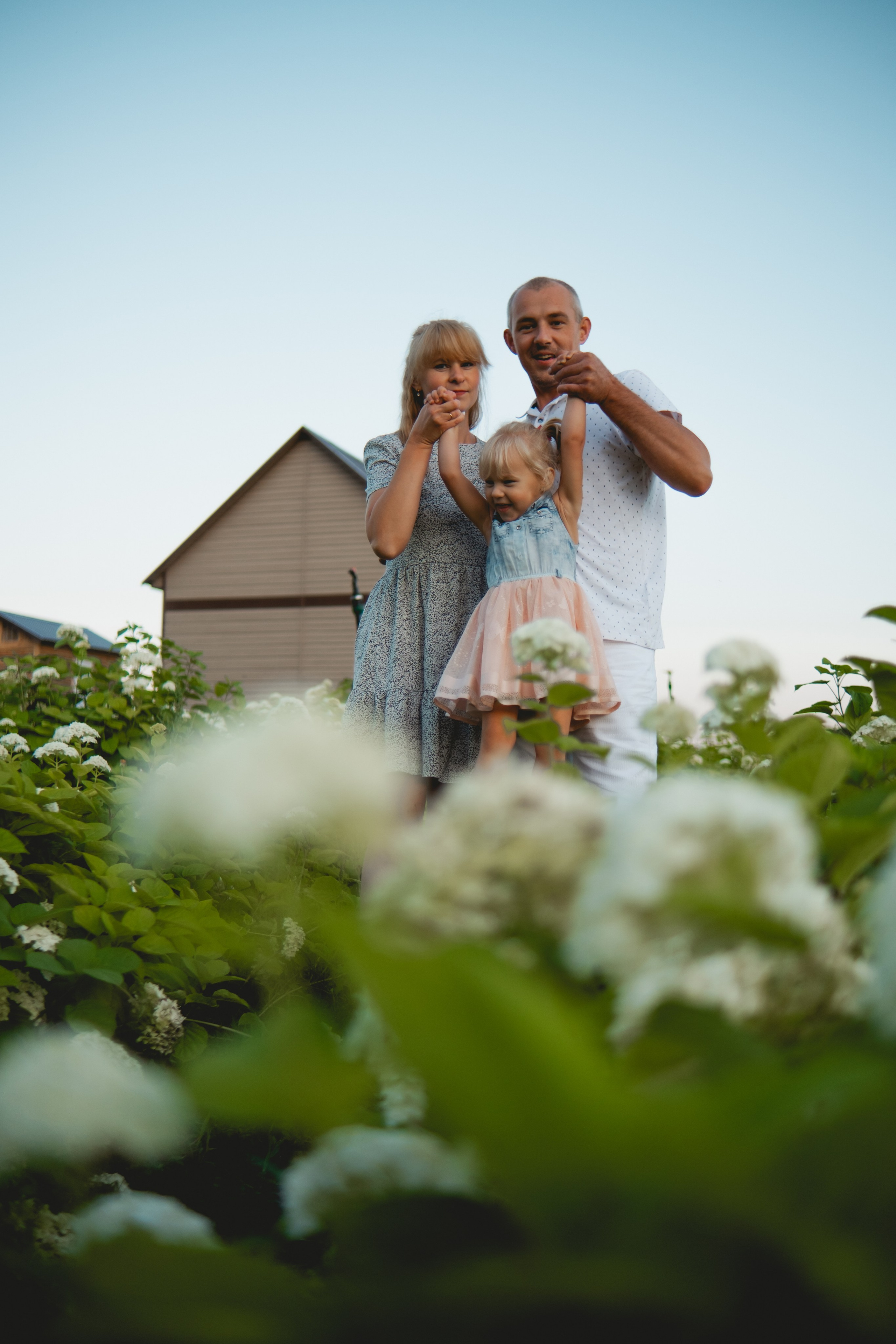 Семейная съемка в лованде. Nattie.ph