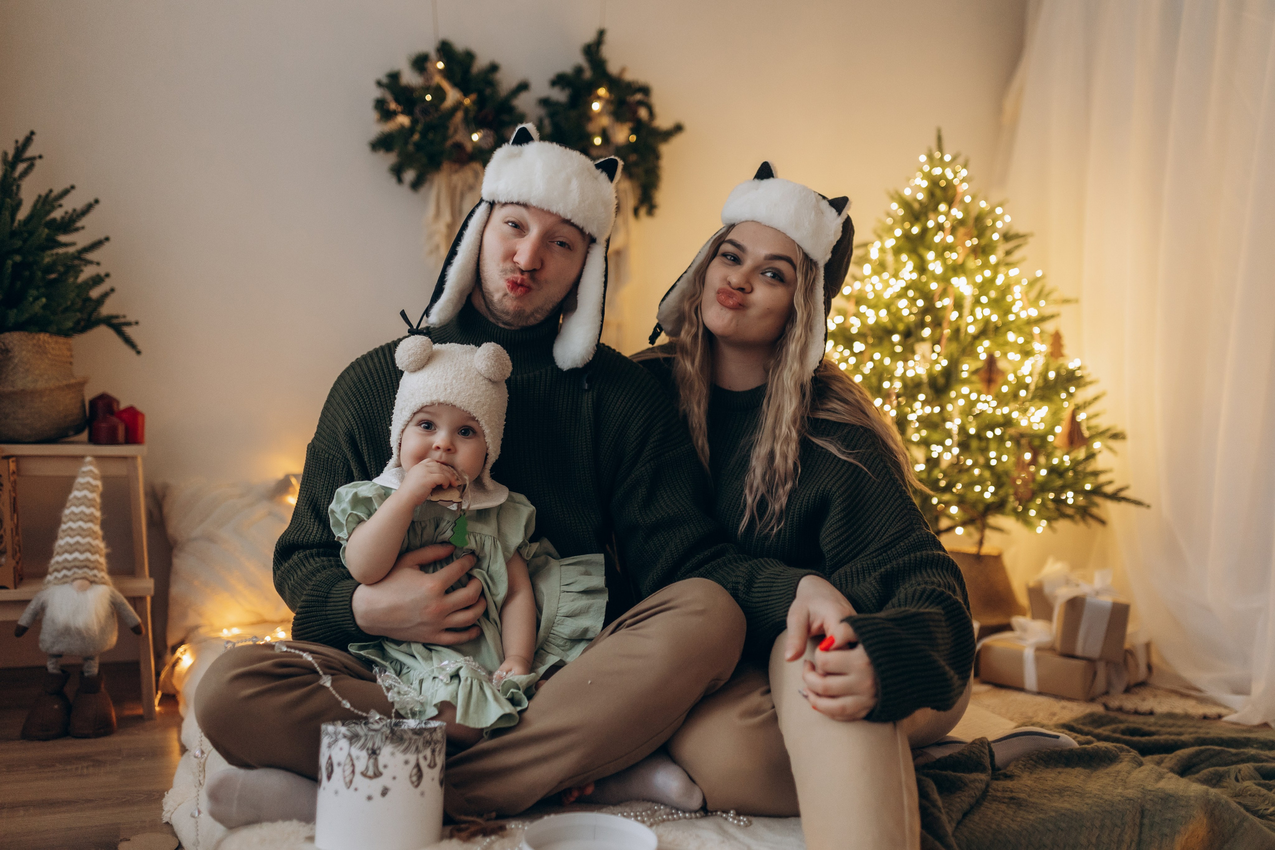 Новый год 24/25. Фотограф новорожденных Серпухов, Протвино, Москва I Марина Бурмистрова