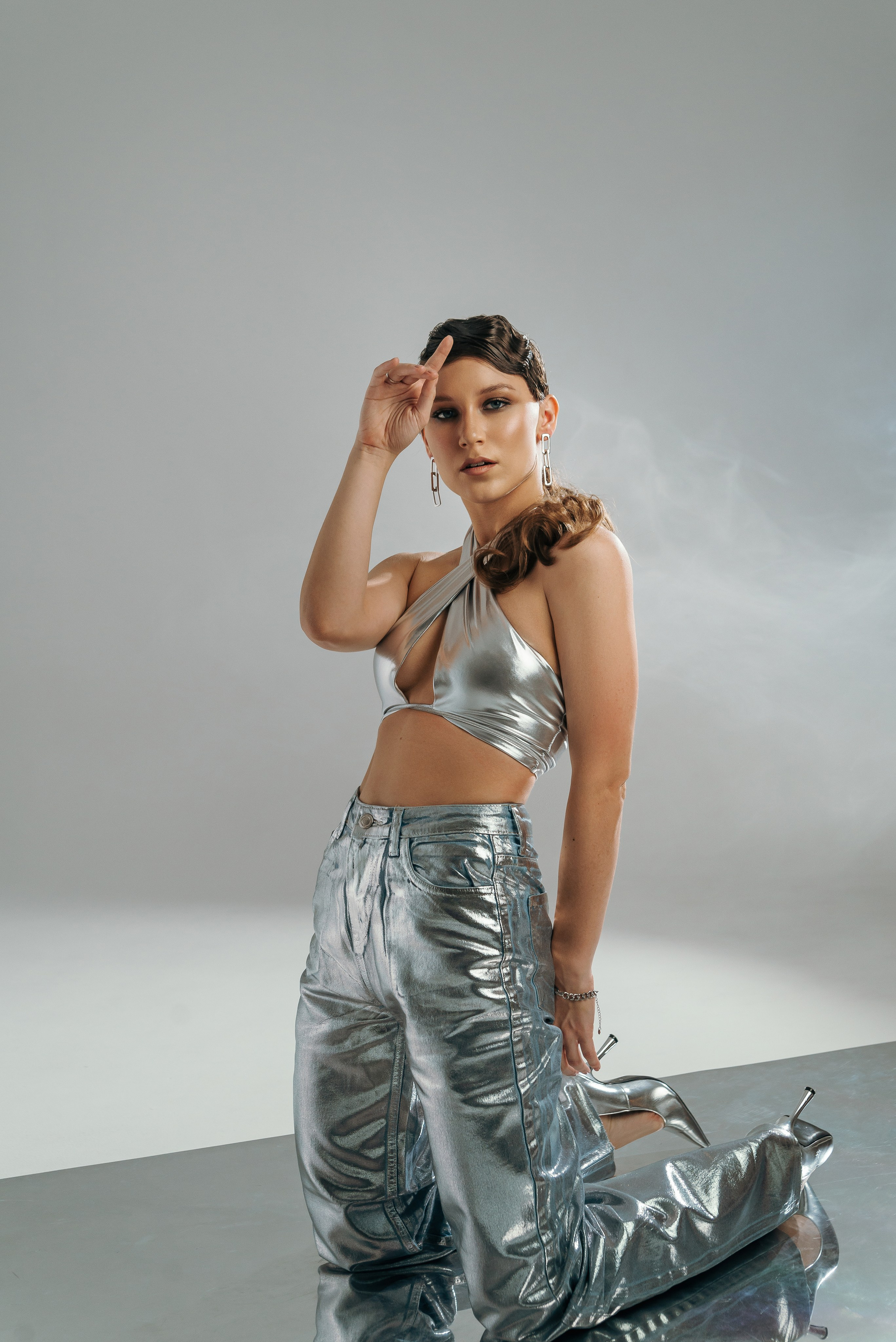 В студии. Асель Мурзина фотограф Казань