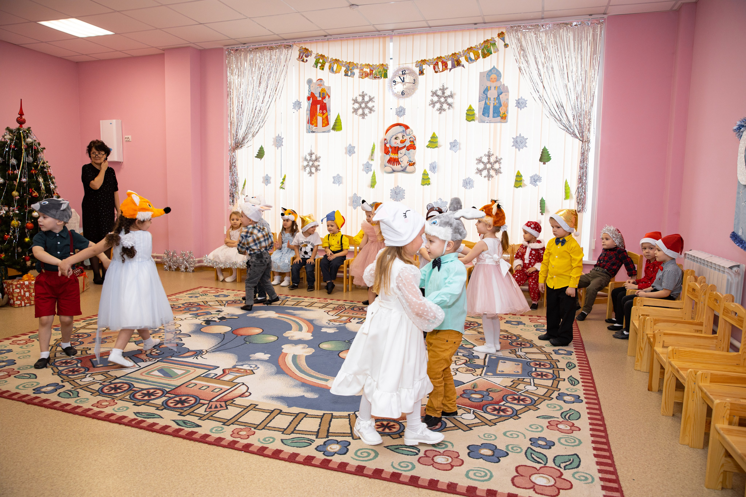 Новогодний утренник Полисадик. Фотограф в Железнодорожном и Балашихе