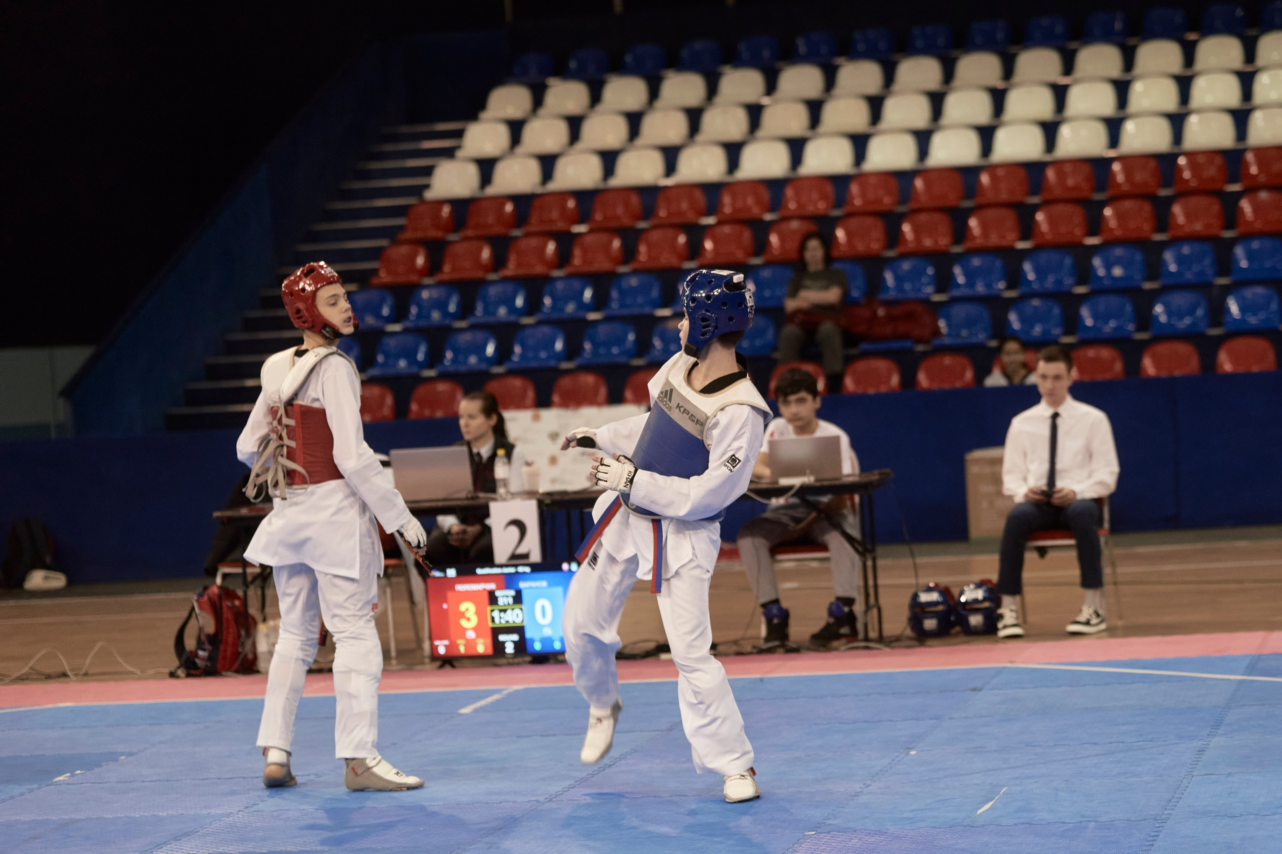 Taekwondo kids. Фотограф Наталья Леонова